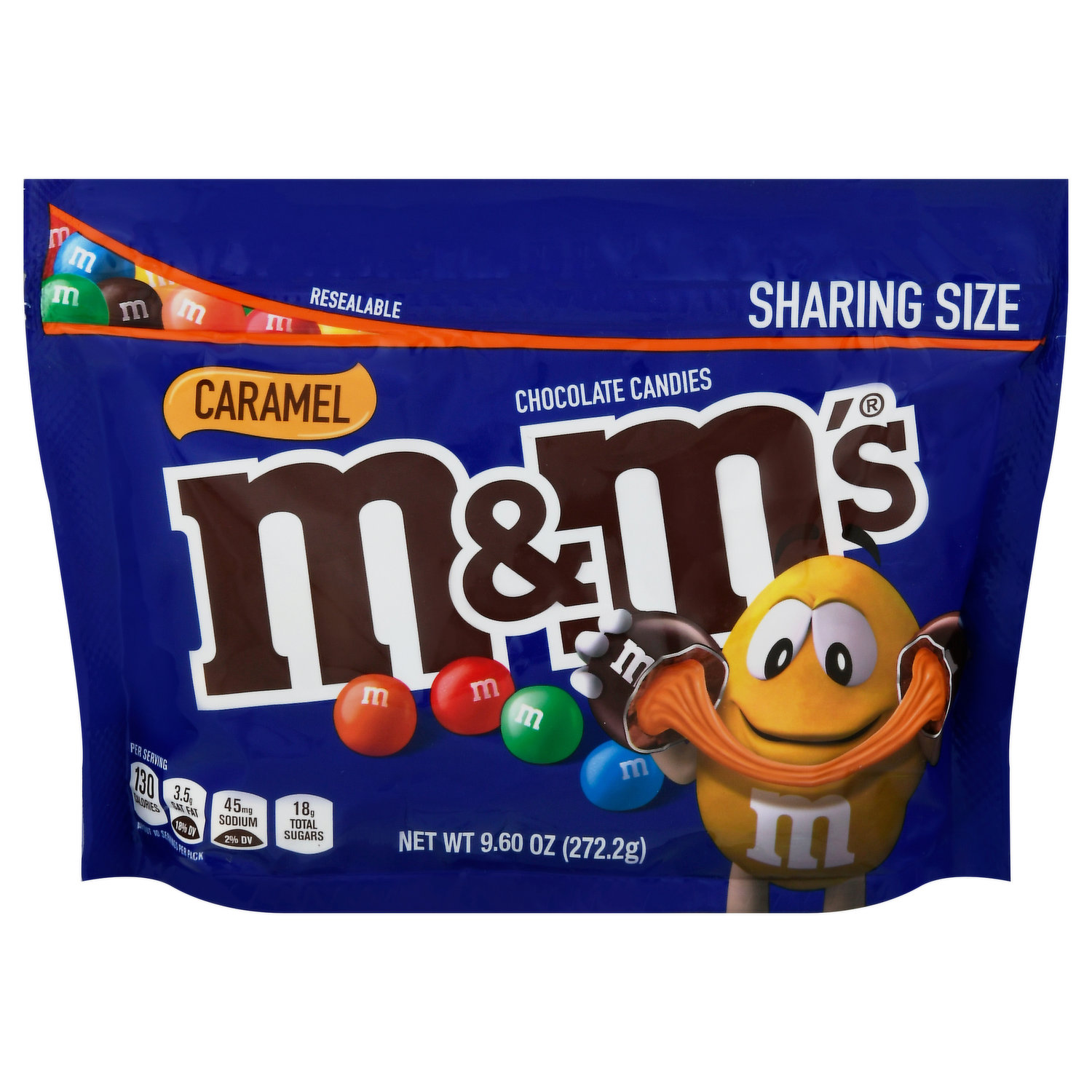 M&M'S, Milk Chocolate Candy Sharing Size Bag, 10.7 oz