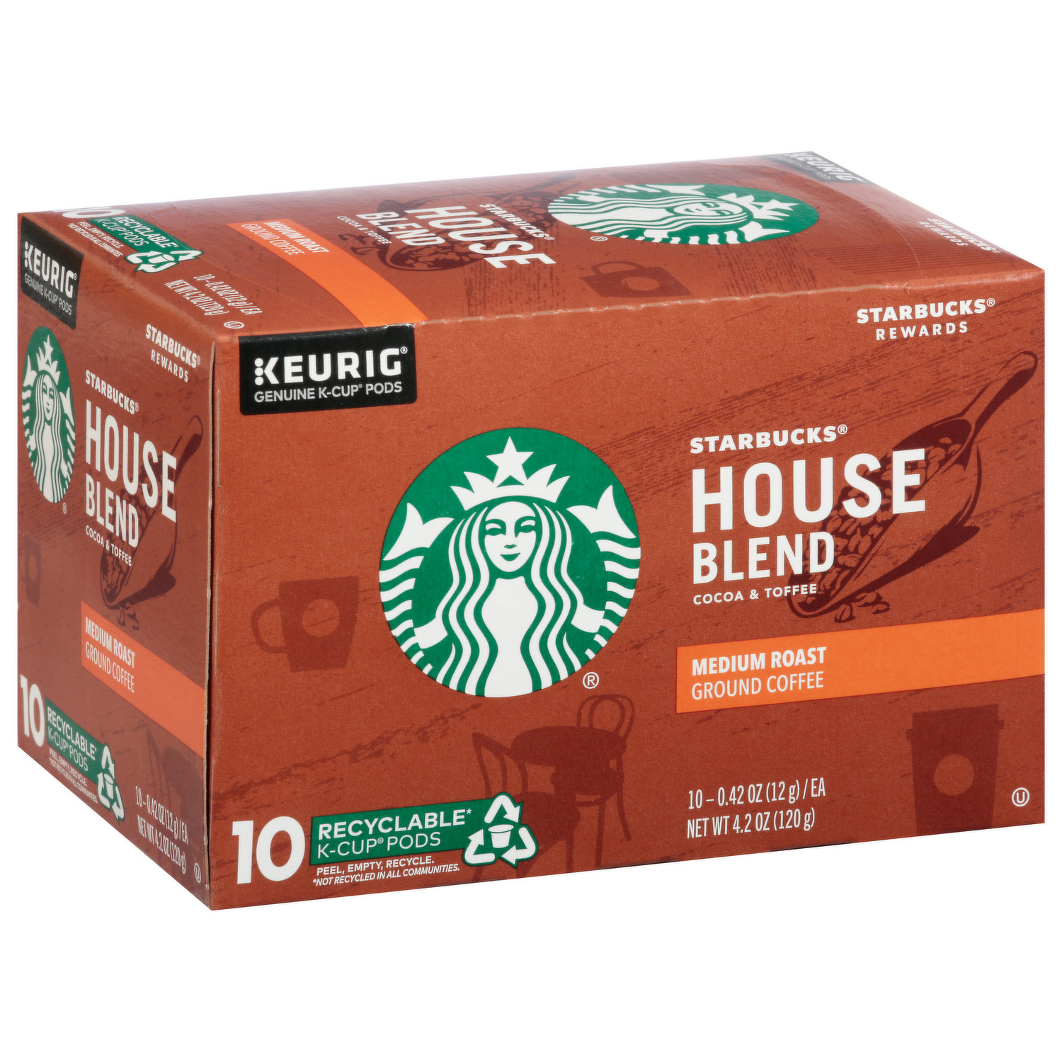 Starbucks Coffee K-Cup Pods, Naturally Flavored Hot Cocoa For