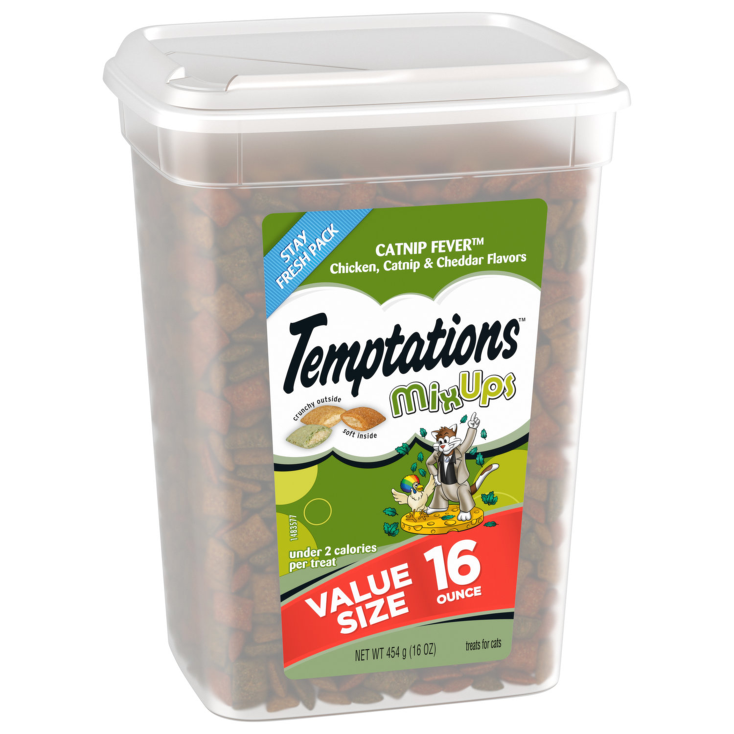 Temptations Treats for Cats, Catnip Flavor, Mix Ups, Value Size