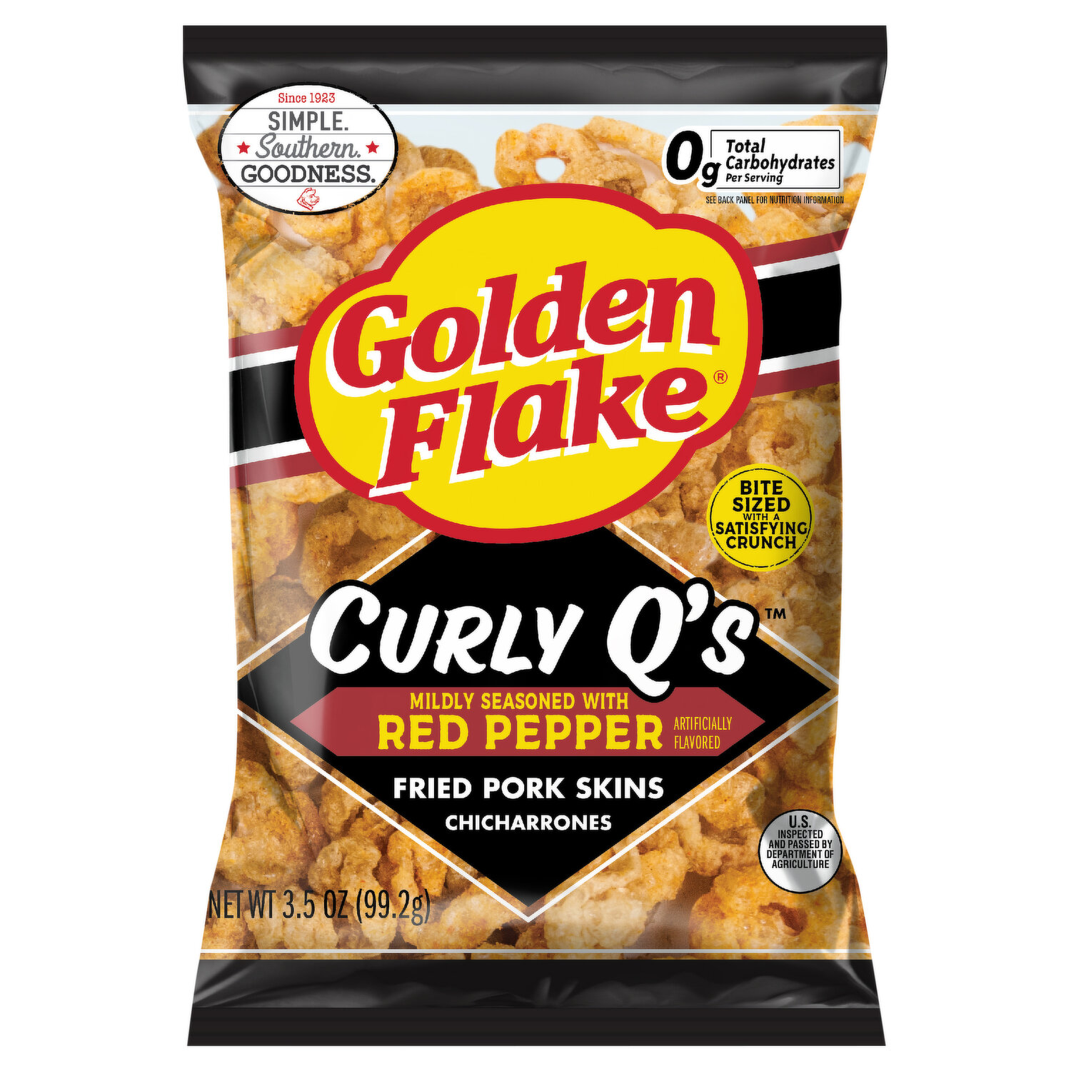 Golden Flake Hot Chips - 7.5oz