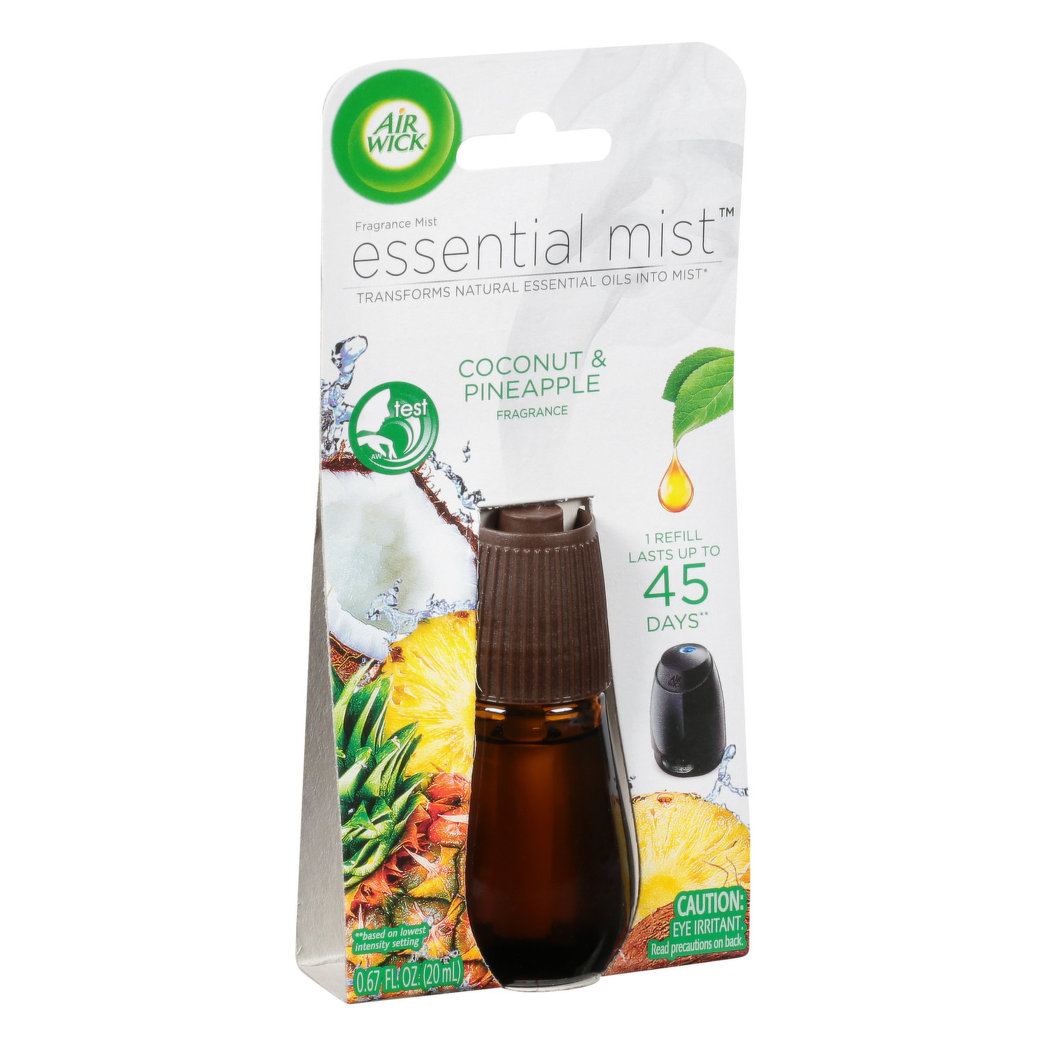 Buy Air Wick - Portable Electric Air Freshener Essential Mist + Refill -  Energizing Citrus Blast