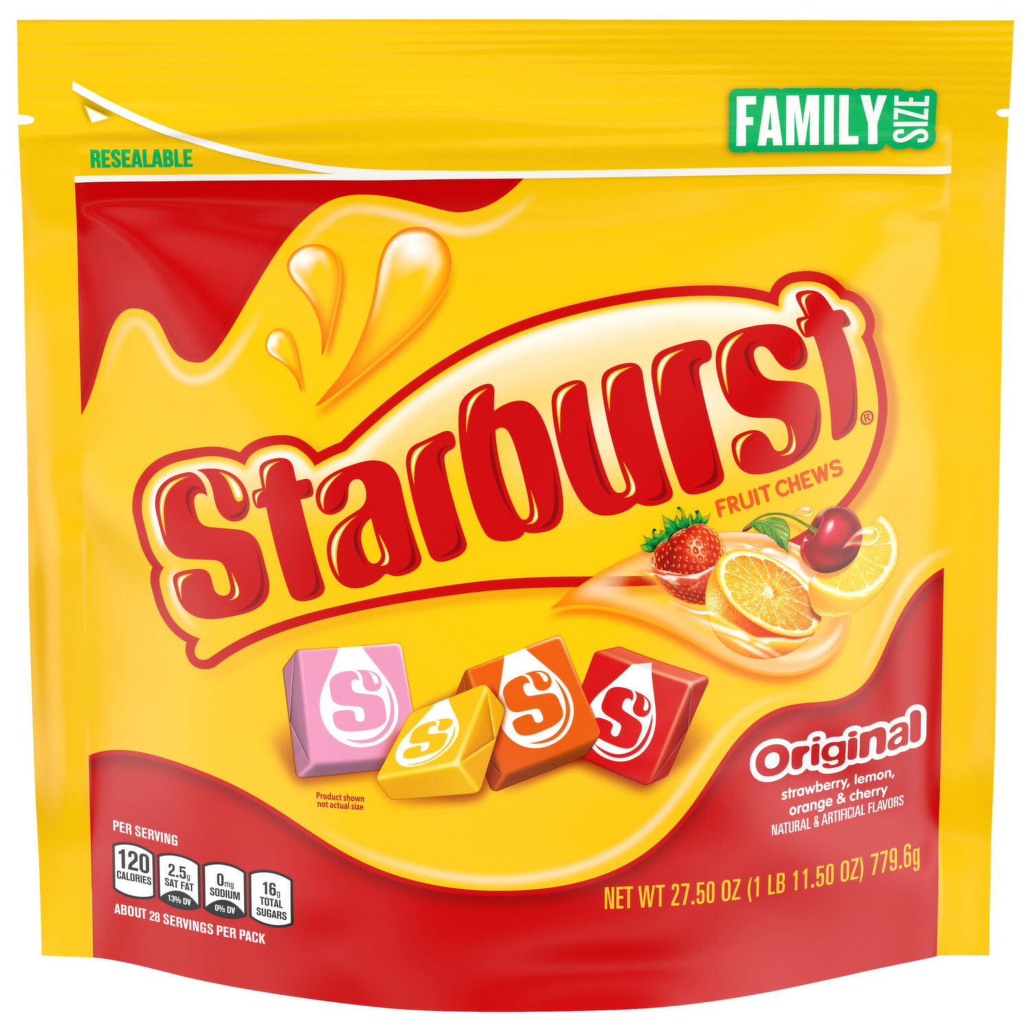 Starburst Fruit Chews, Minis, Original, Fresh Pack - 8 oz