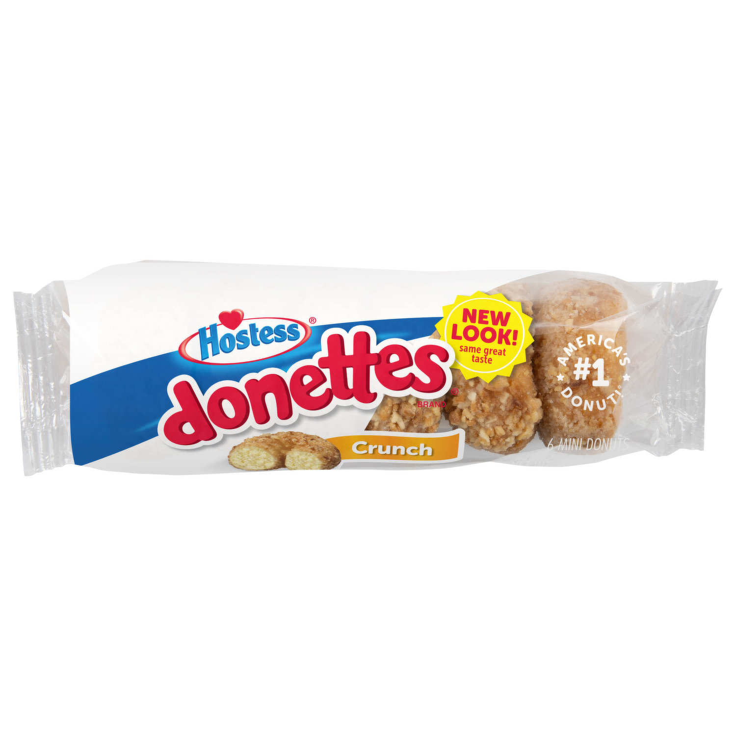 HOSTESS Glazed DONETTES Bag, Mini Donuts, 10.5 oz