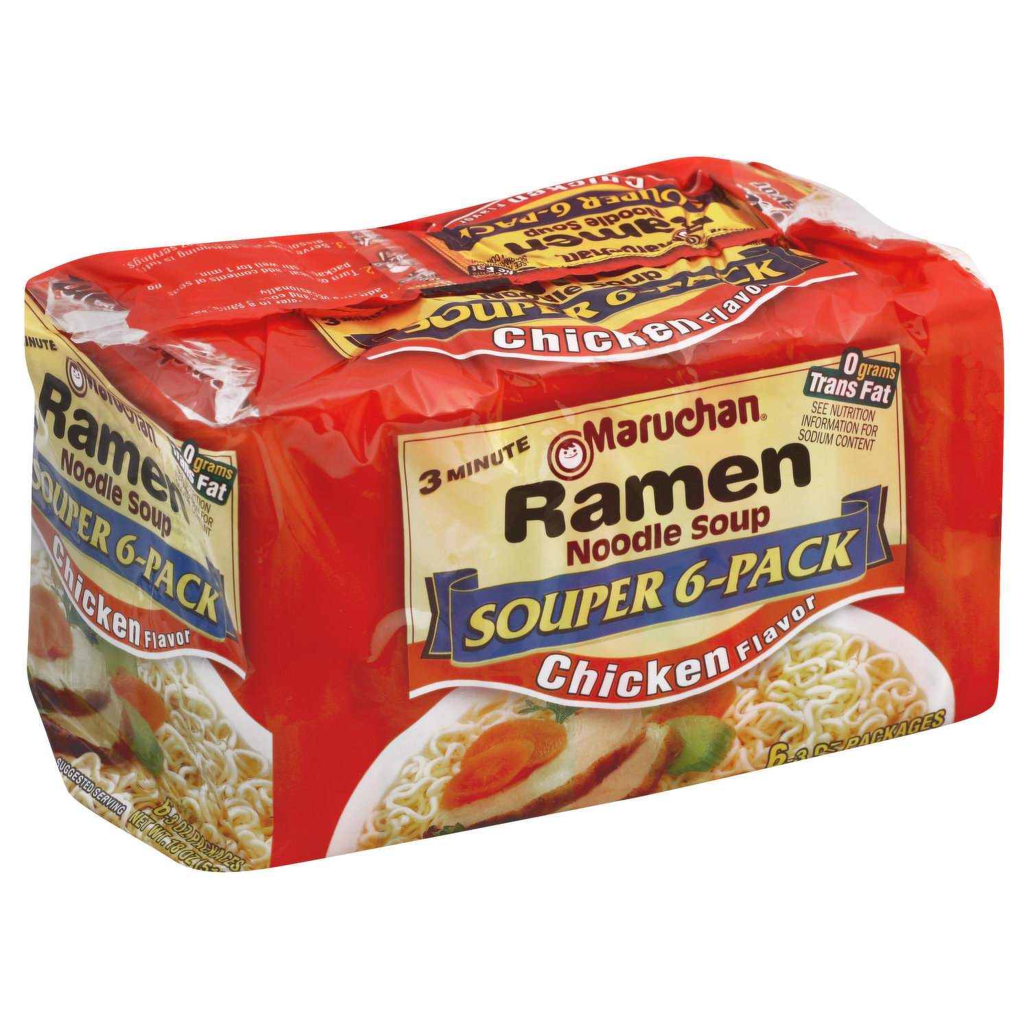 Maruchan Chicken Flavor Ramen Noodle Soup 3 Oz, Asian & Rice Noodles