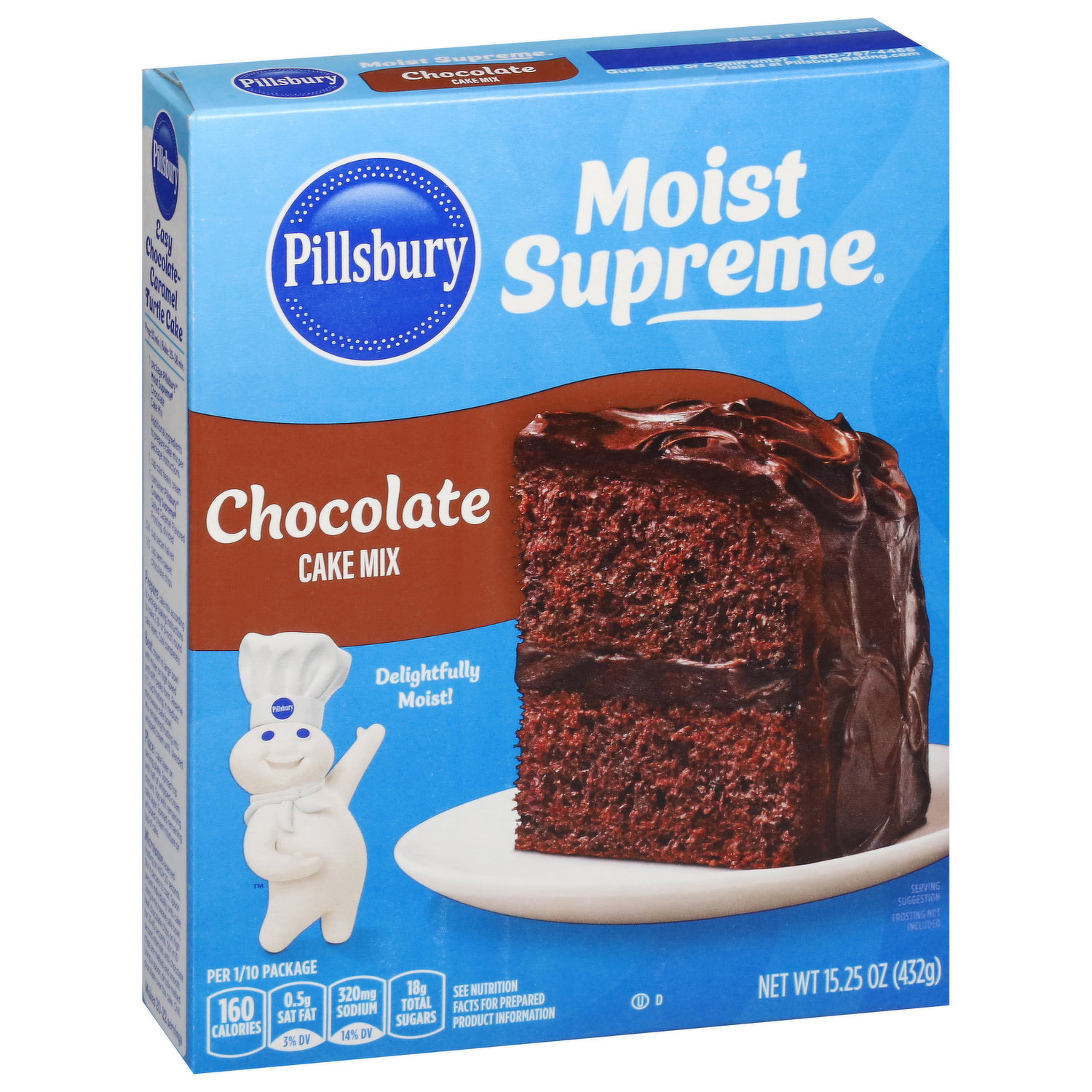 Pillsbury Gluten Free Cake Mix, Premium, Devil's Food | Cake & Cupcake Mix  | Sendik's Food Market