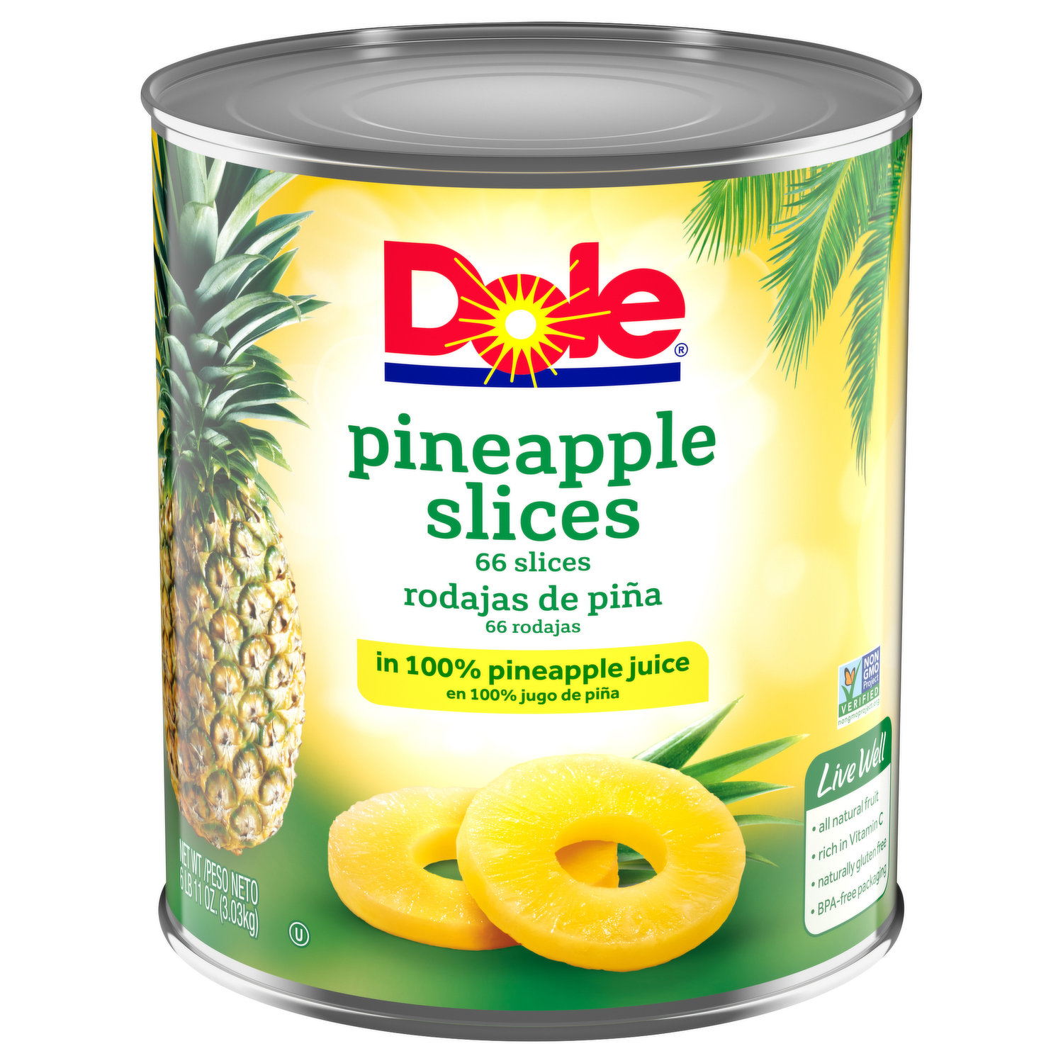 dole pineapple juice bottle