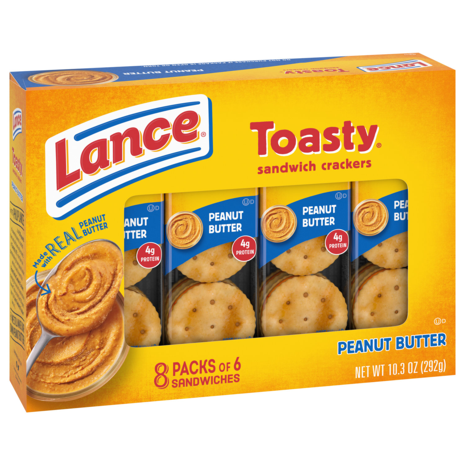 Honey Roasted Peanuts - Lance