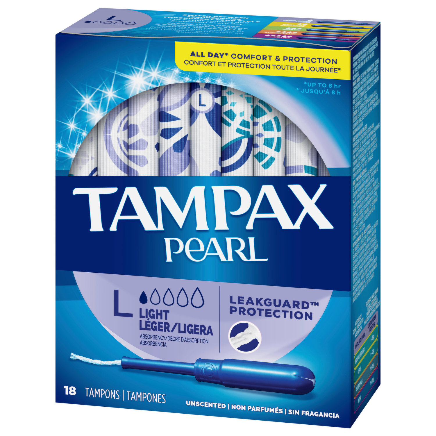 Tampax Tampons, Regular/Super Absorbency, Unscented, Duopack - Brookshire's