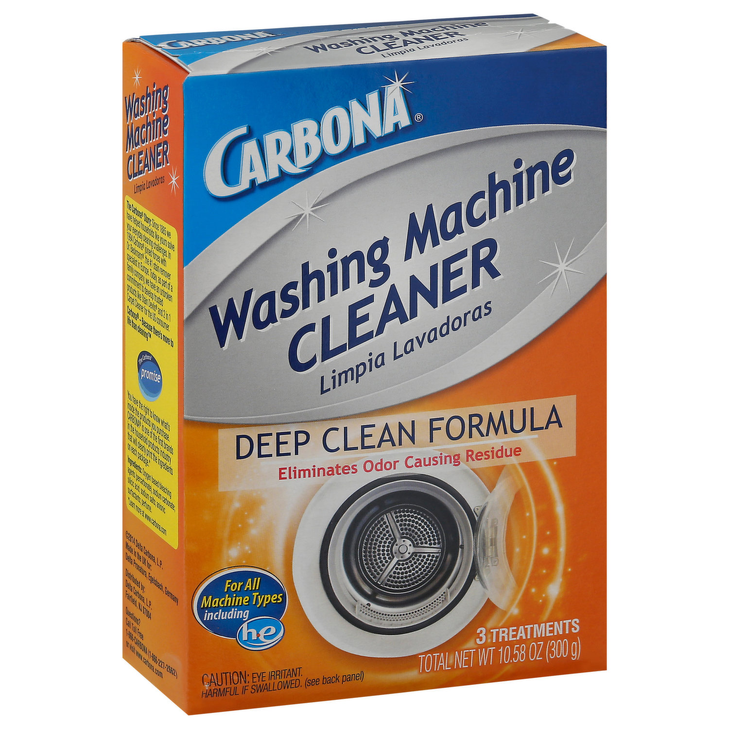 Carbona Washing Machine Cleaner - SuperKleenDirect