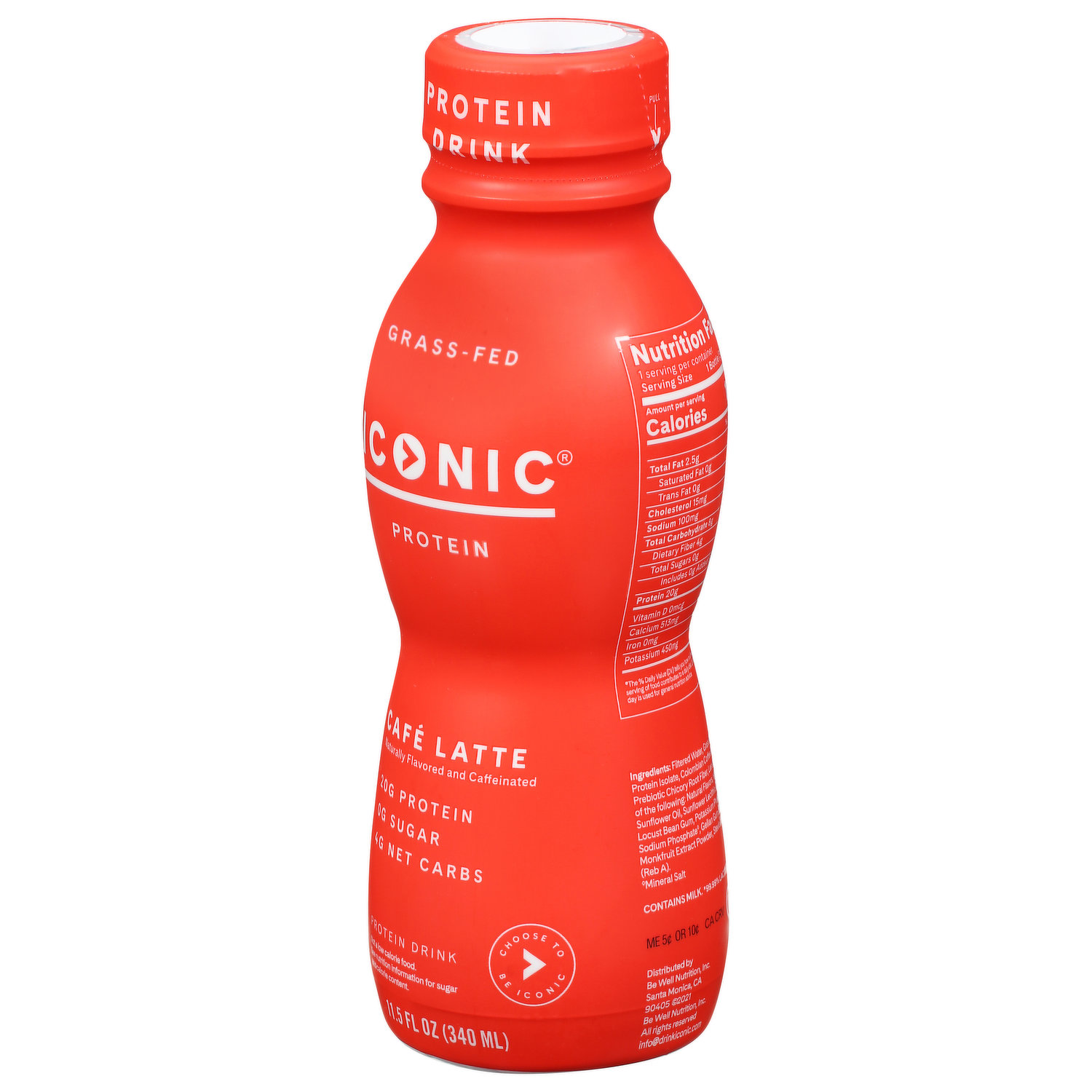 Iconic Protein Drink, Caffe Latte