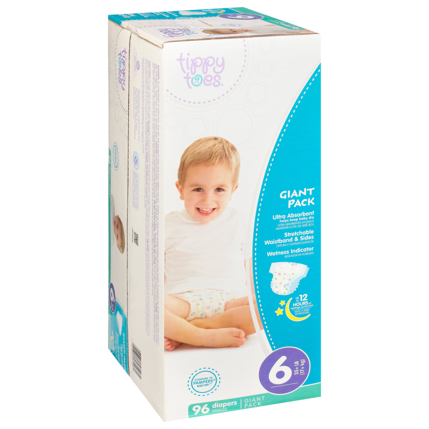 Tippys Large Baby Pads 60 pcs - Choithrams UAE