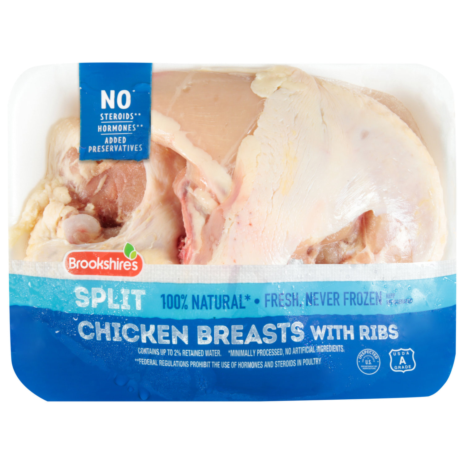 Organic Bone In Split Chicken Breast at Whole Foods Market