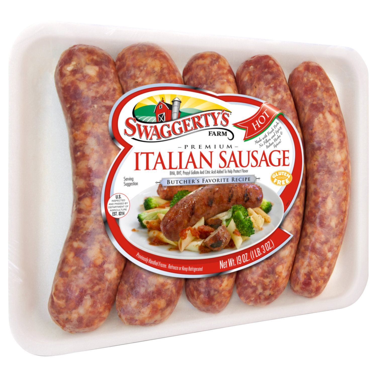 Hot Italian Turkey Sausage Links - Hoosier Heritage Farm