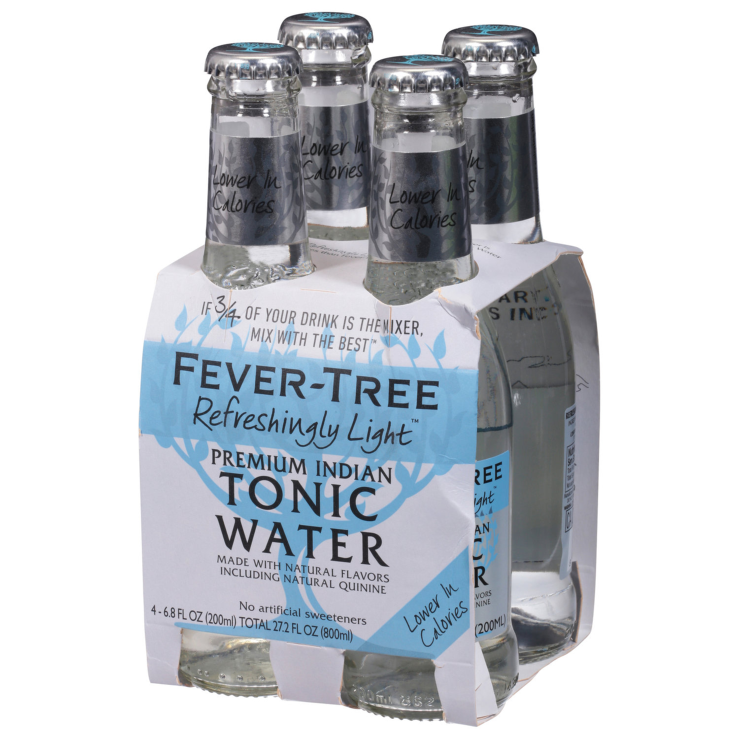 Fever-Tree Premium Indian Tonic Water 4 pack x200ml - Ardkeen Quality Food  Store