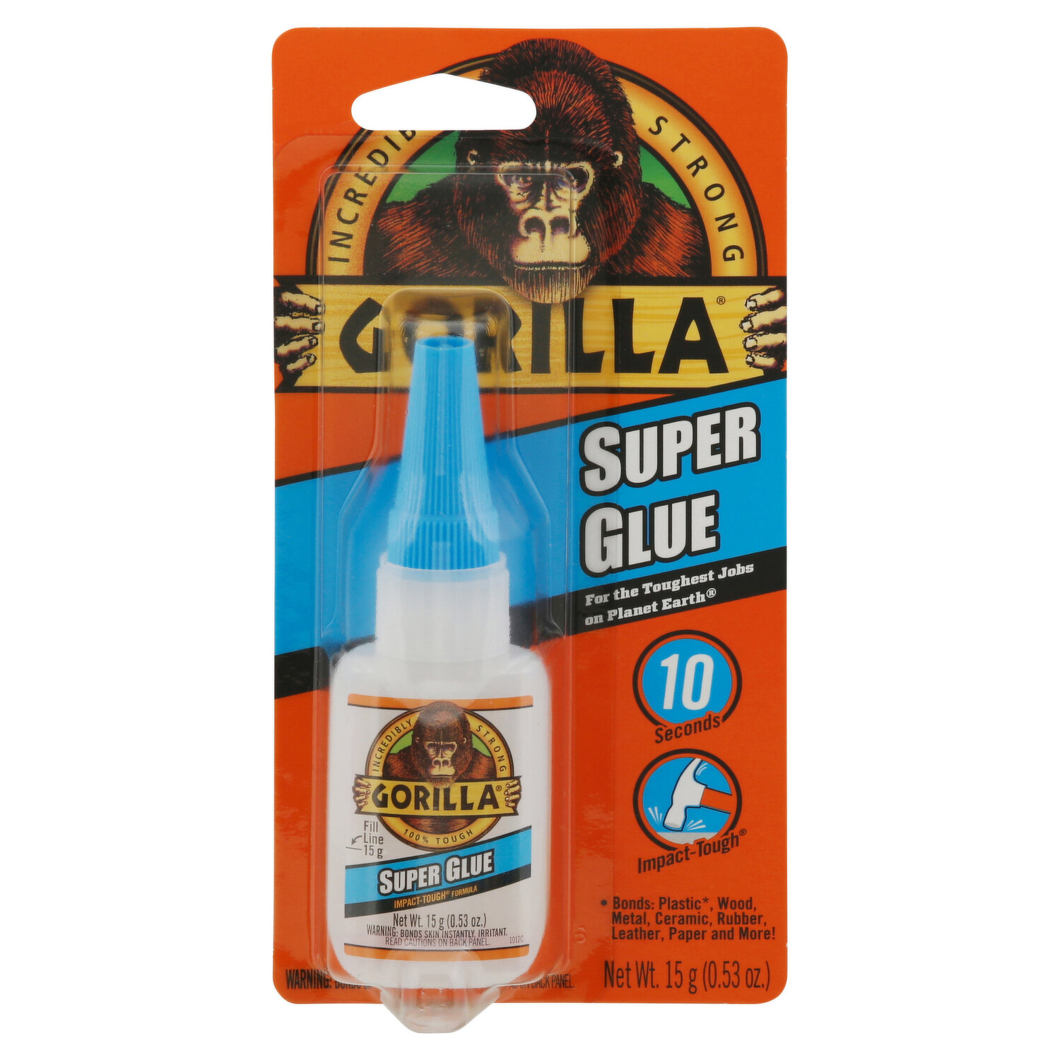 Gorilla Glue Gorilla Wood Glue - 4 oz - Wood, Project, Indoor, Outdoor -  Water Resistant, Non-foaming, Moisture Resistant, Easy to Use, Adhesive,  Pain 