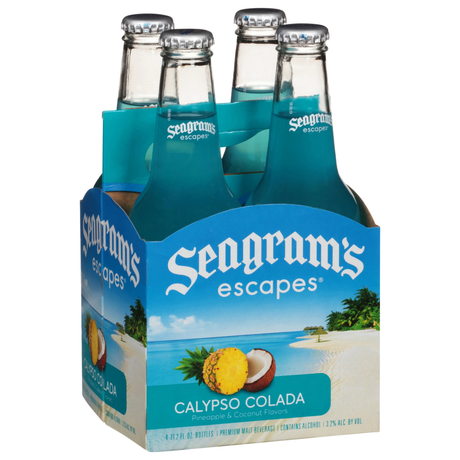 Seagram's Escapes Malt Beverage, Premium, Italian Ice, Variety Pack