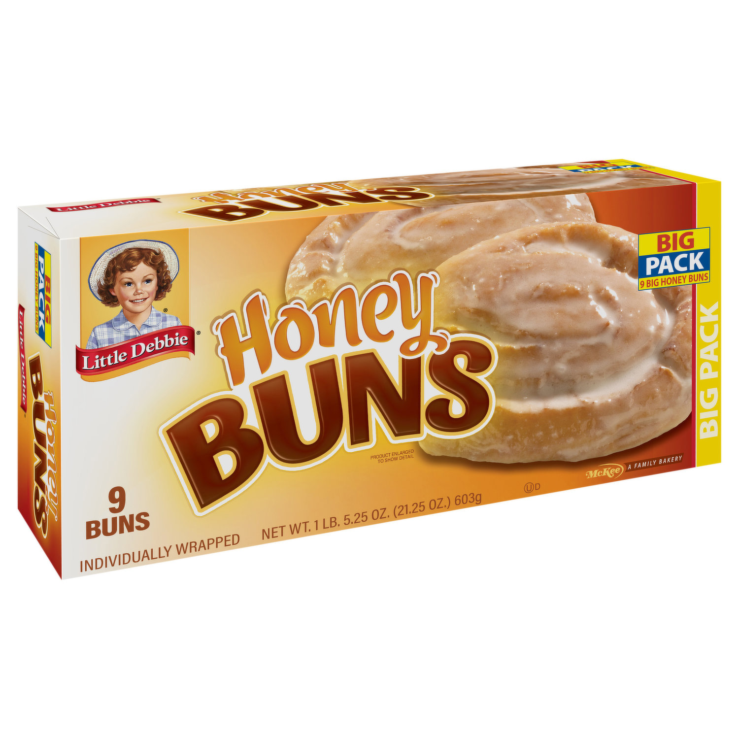 Honey Bun 1.76 oz - McKee Foods