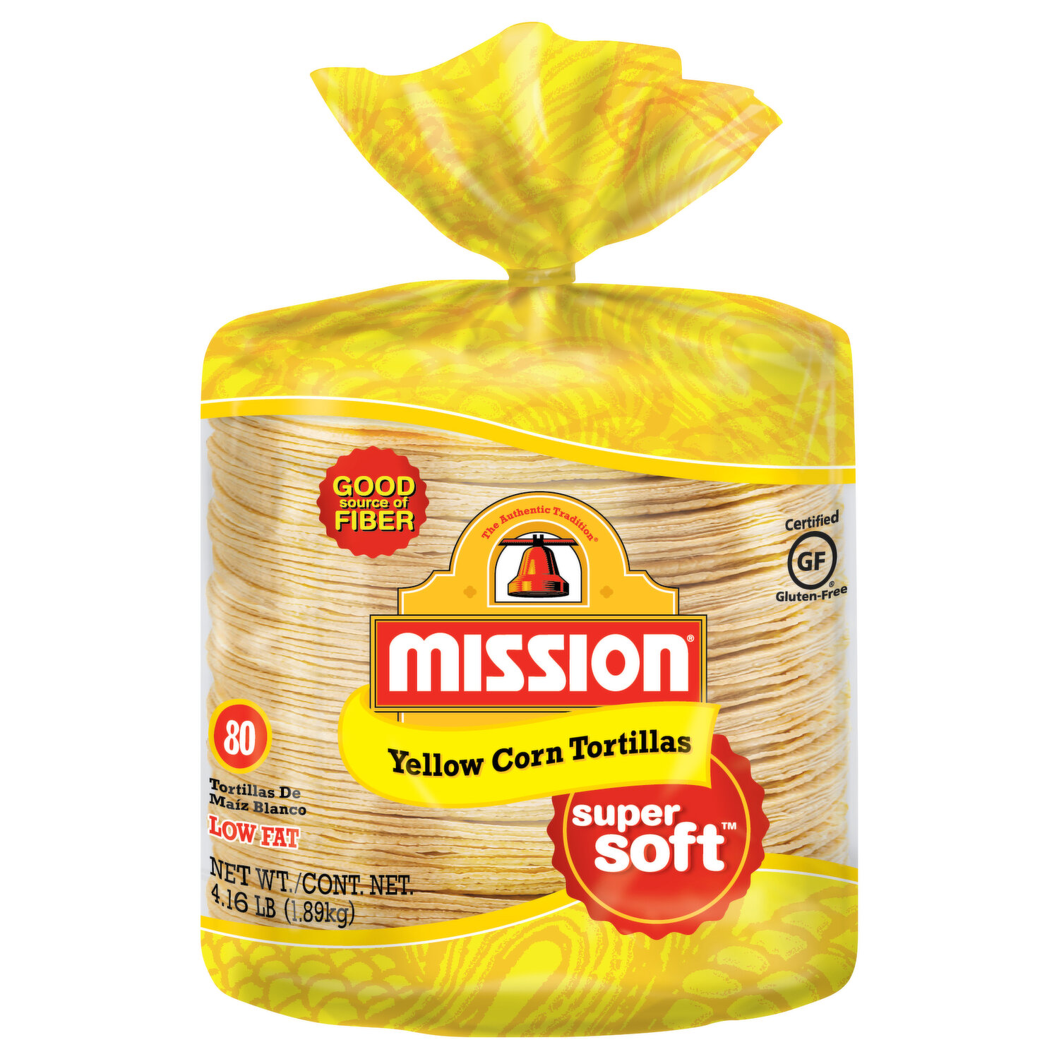 Mission Tortillas, Yellow Corn, Low Fat - Super 1 Foods