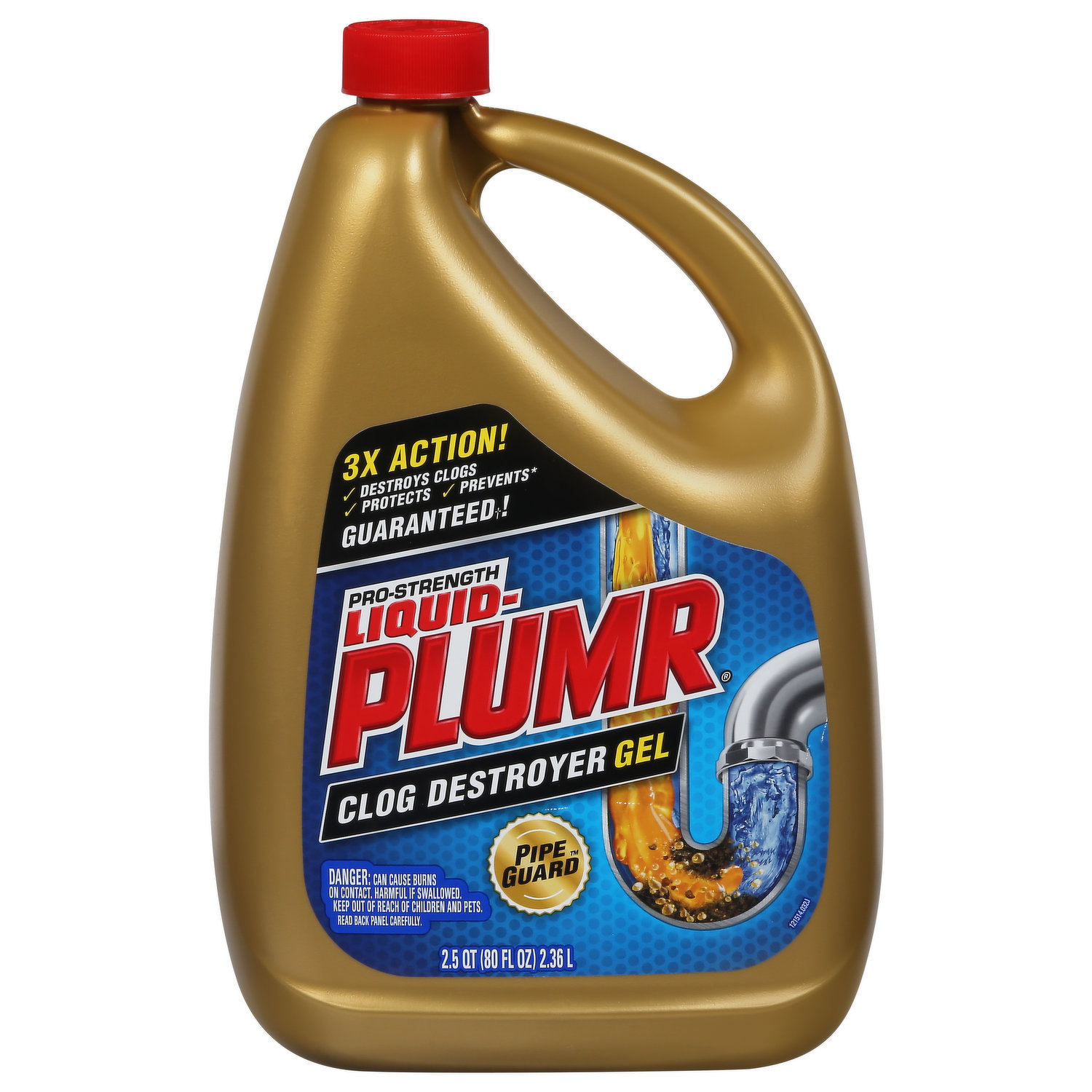 Liquid-Plumr 128 Oz. Pro-Strength Clog Destroyer Drain Cleaner - Clark  Devon Hardware