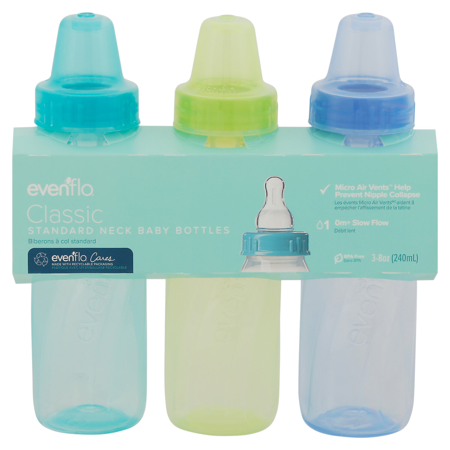 Save on Nuby Bottle Standard Neck 8 oz Order Online Delivery