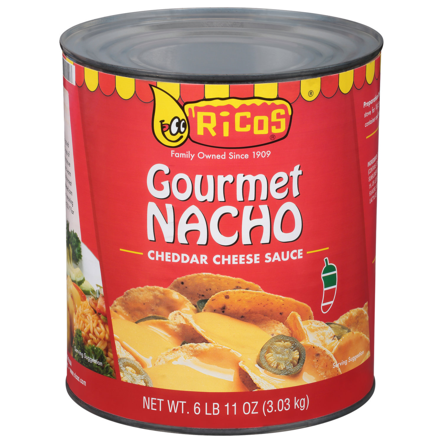 Ricos Cheese Sauce, Cheddar, Gourmet Nacho