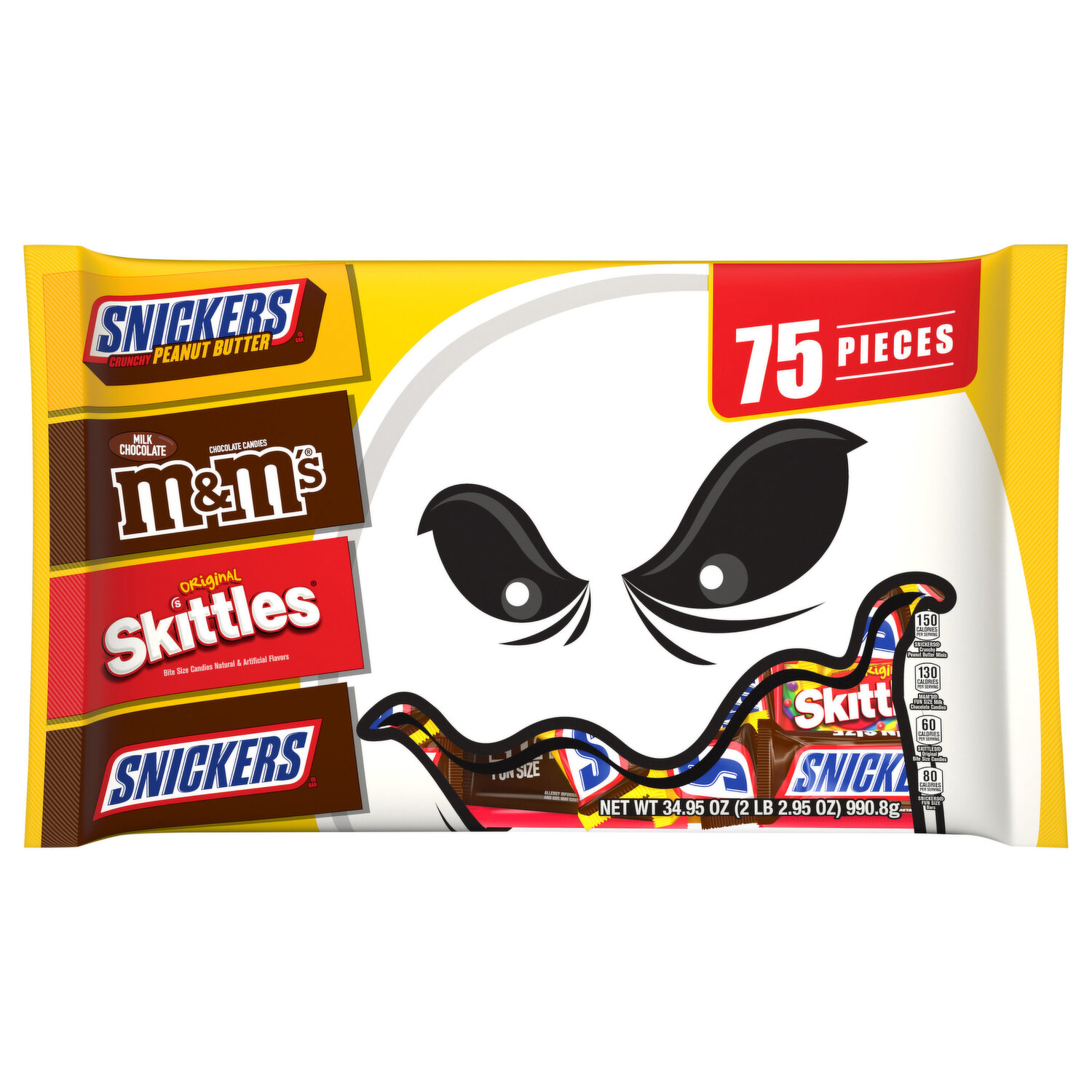 Calories in M&M's Minis Chocolate Candies (Fun Size) and Nutrition Facts