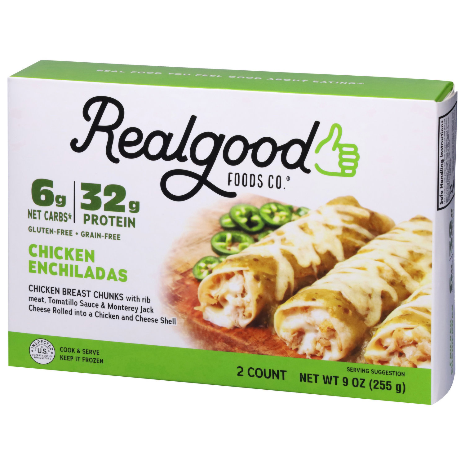 Real Good Foods, Frozen Meals