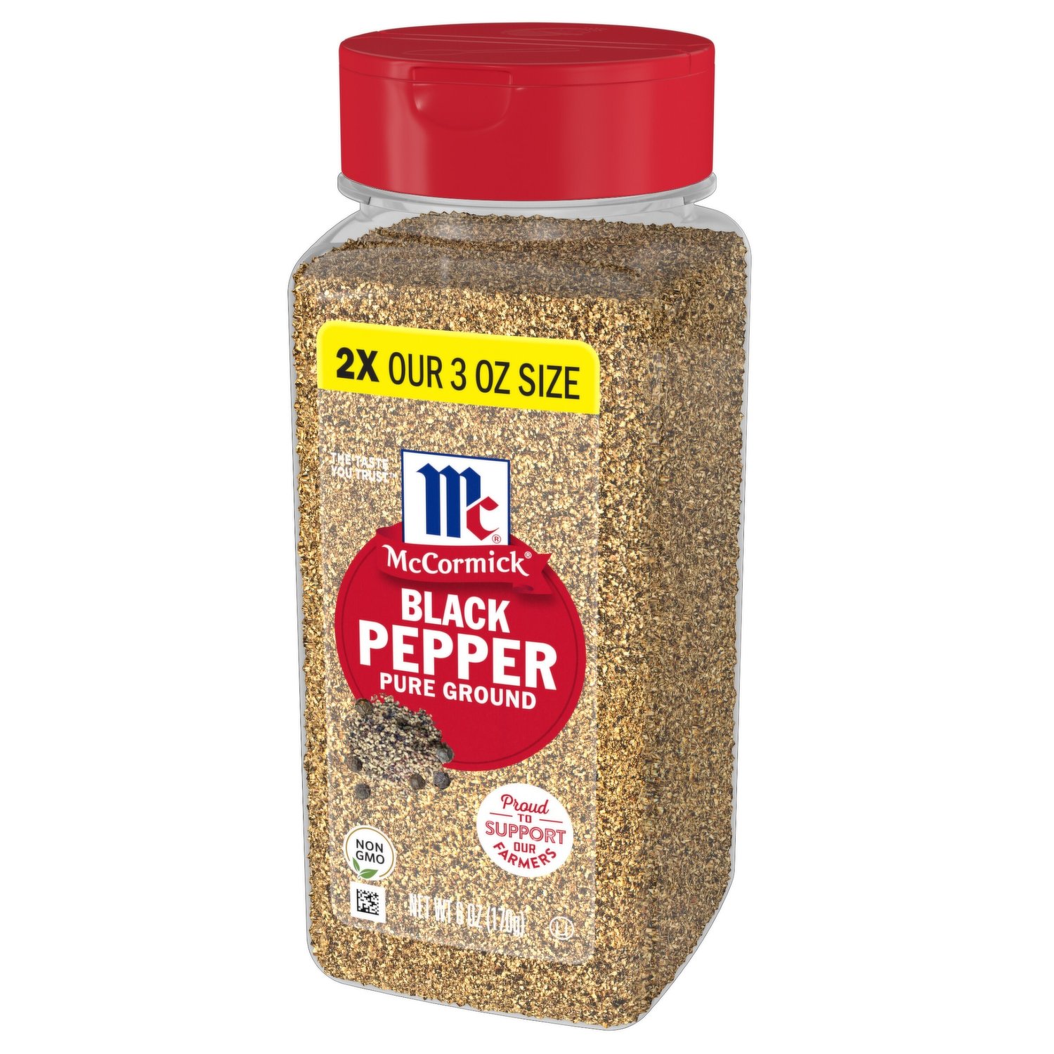 McCormick Pure Ground Black Pepper, 16 oz