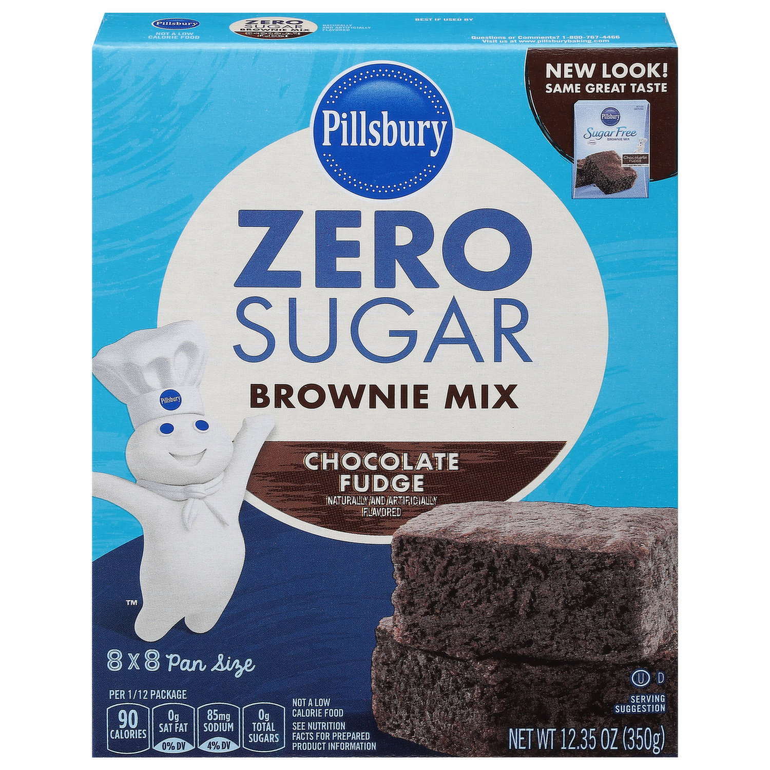 Pillsbury Chocolate Fudge Brownie Mix Family Size