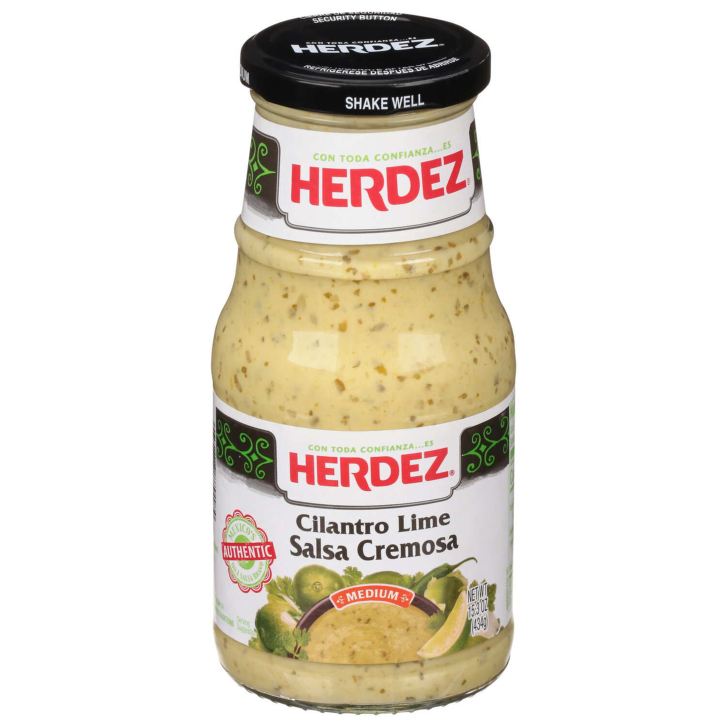 Herdez Salsa Verde Medium Large