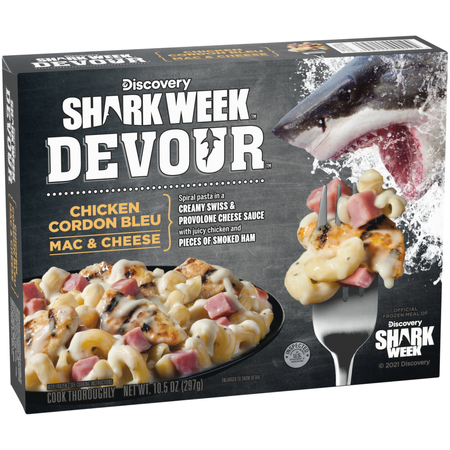 Devour Chicken Cordon Bleu Mac & Cheese Frozen Meal - Super 1 Foods