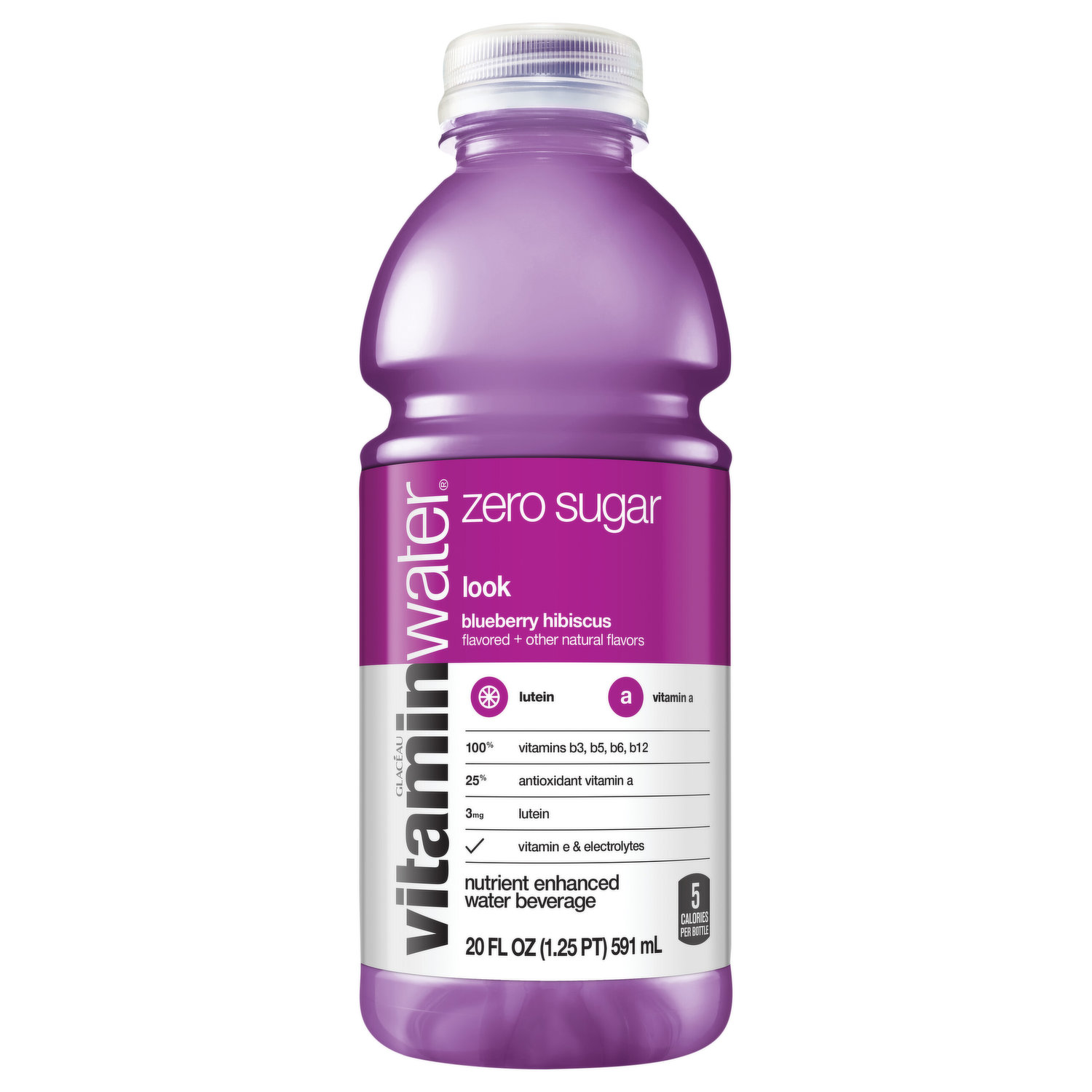 vitamin water revive nutrition label