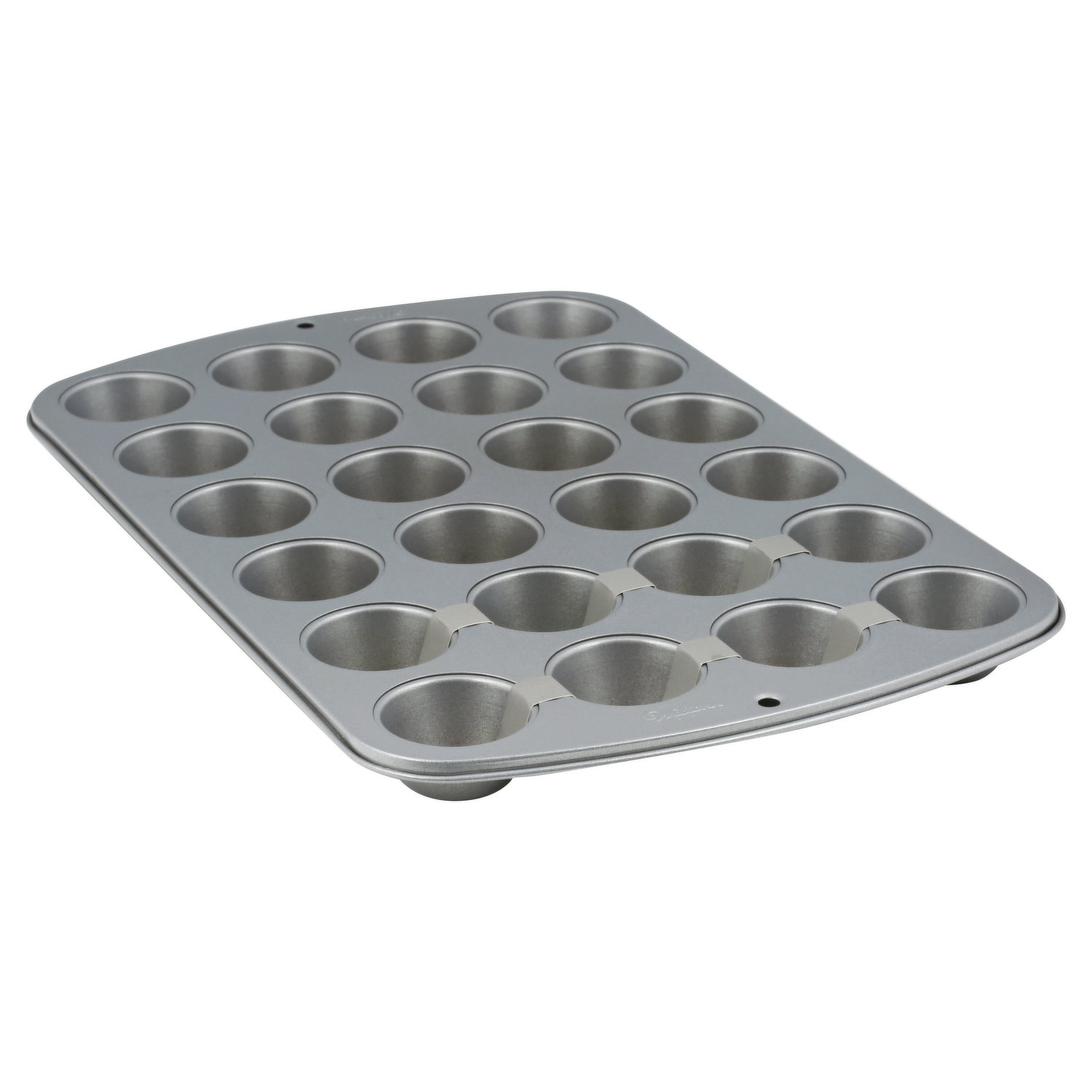 Wilton Bake It Simply Extra Large Non-Stick Mini Muffin Pan, 24-Cup, Size: Regular, Multicolor