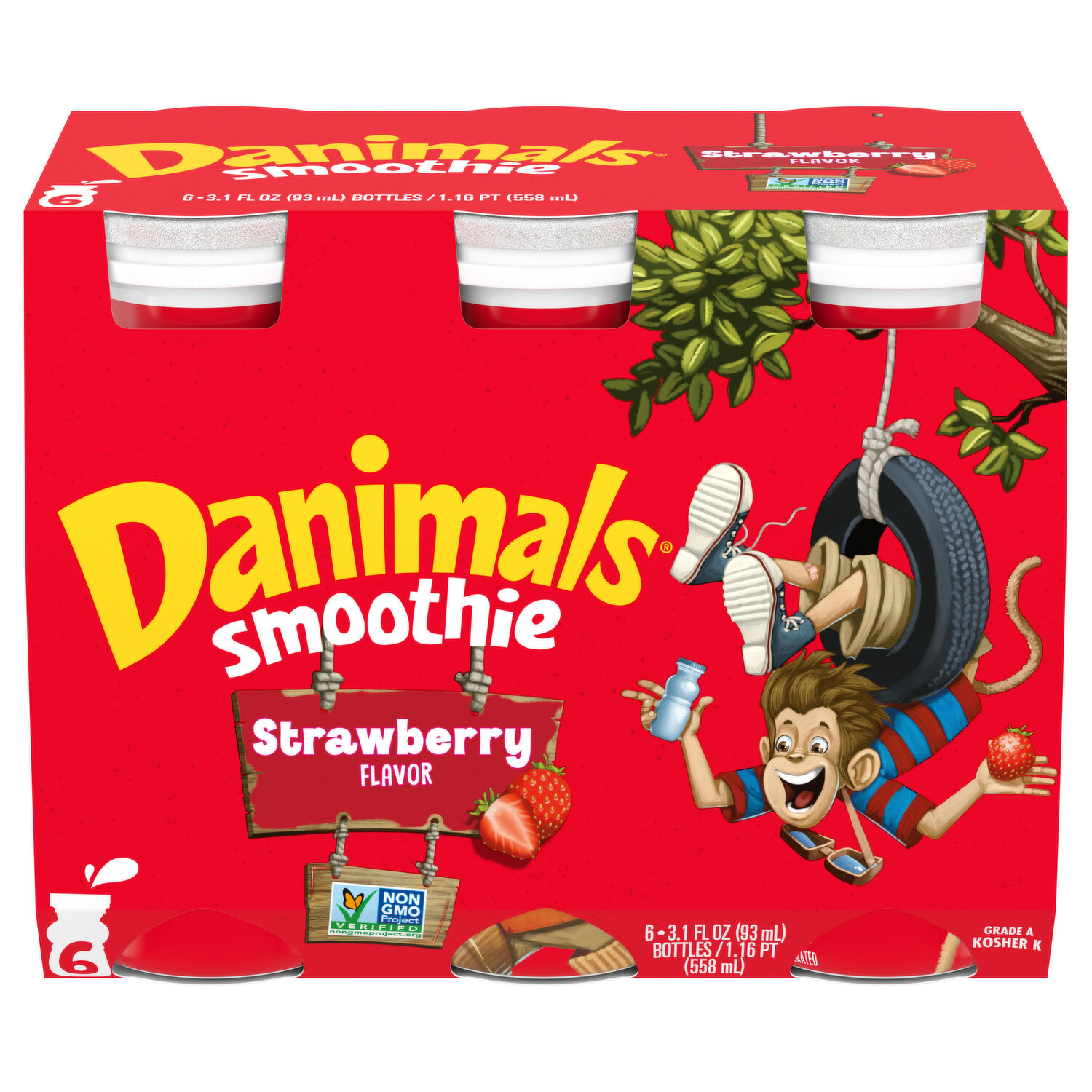 YOGUR DANONE SABOR MACEDONIA PACK 4x120 GRS.