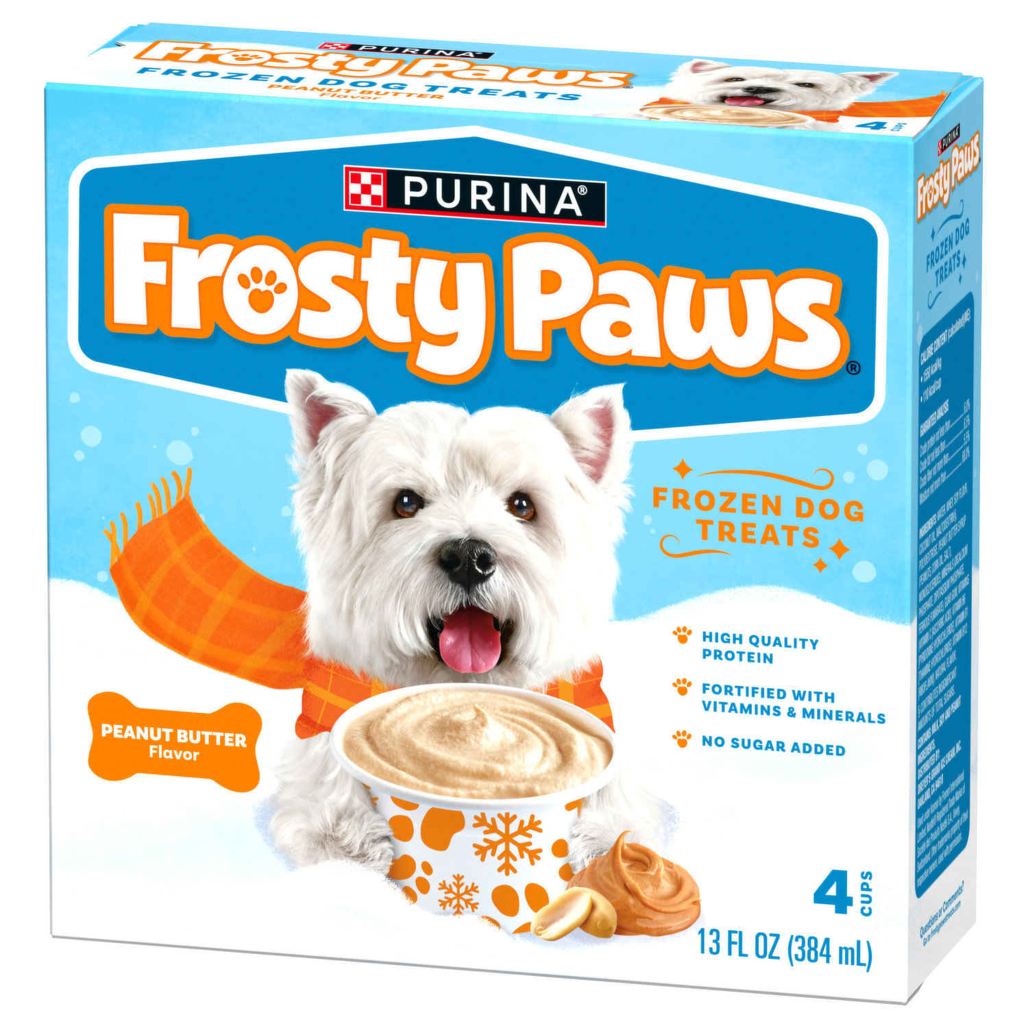 Frosty Paws Dog Treats, Frozen, Peanut Butter Flavor - Brookshire's