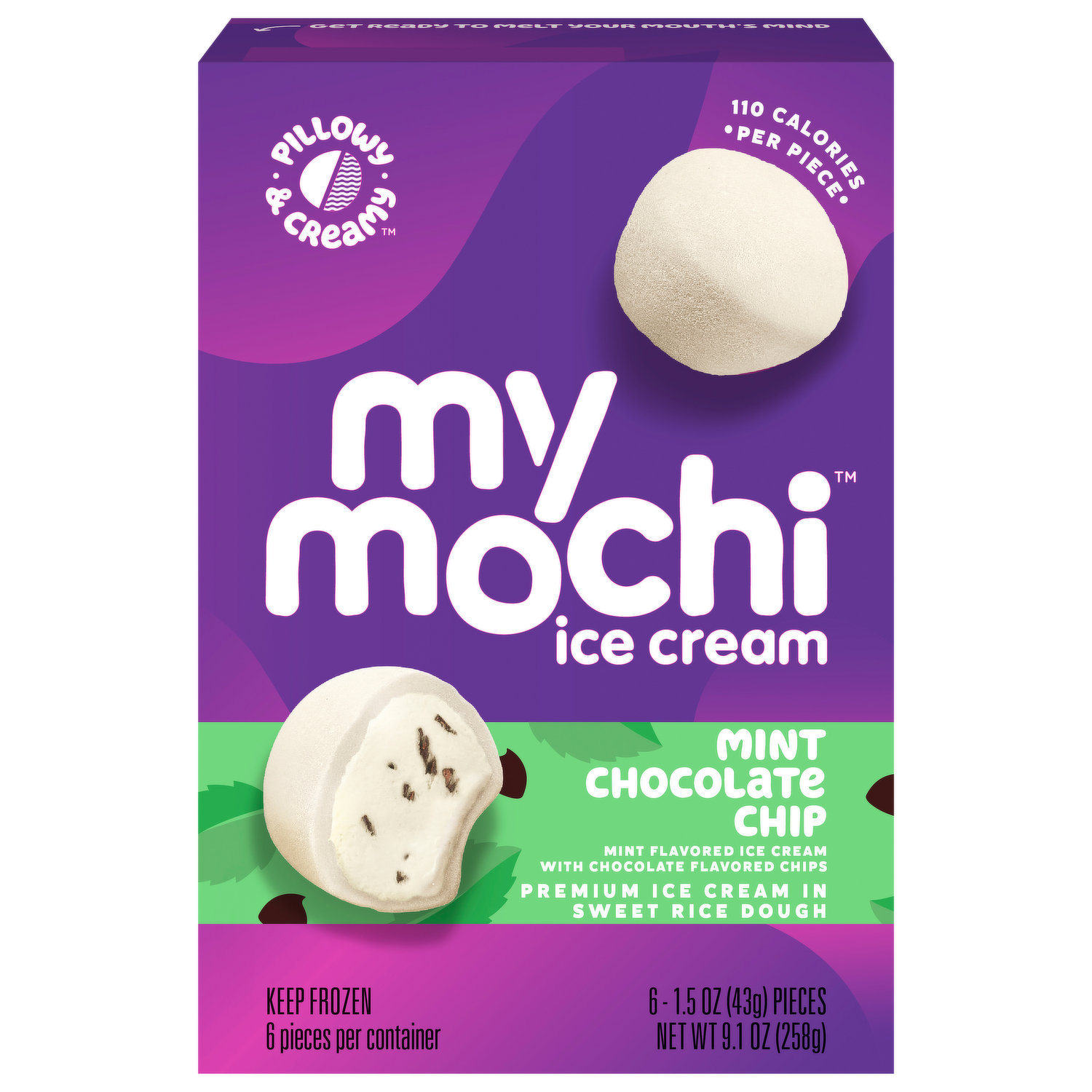 My/Mochi Ice Cream, Vanilla Bean