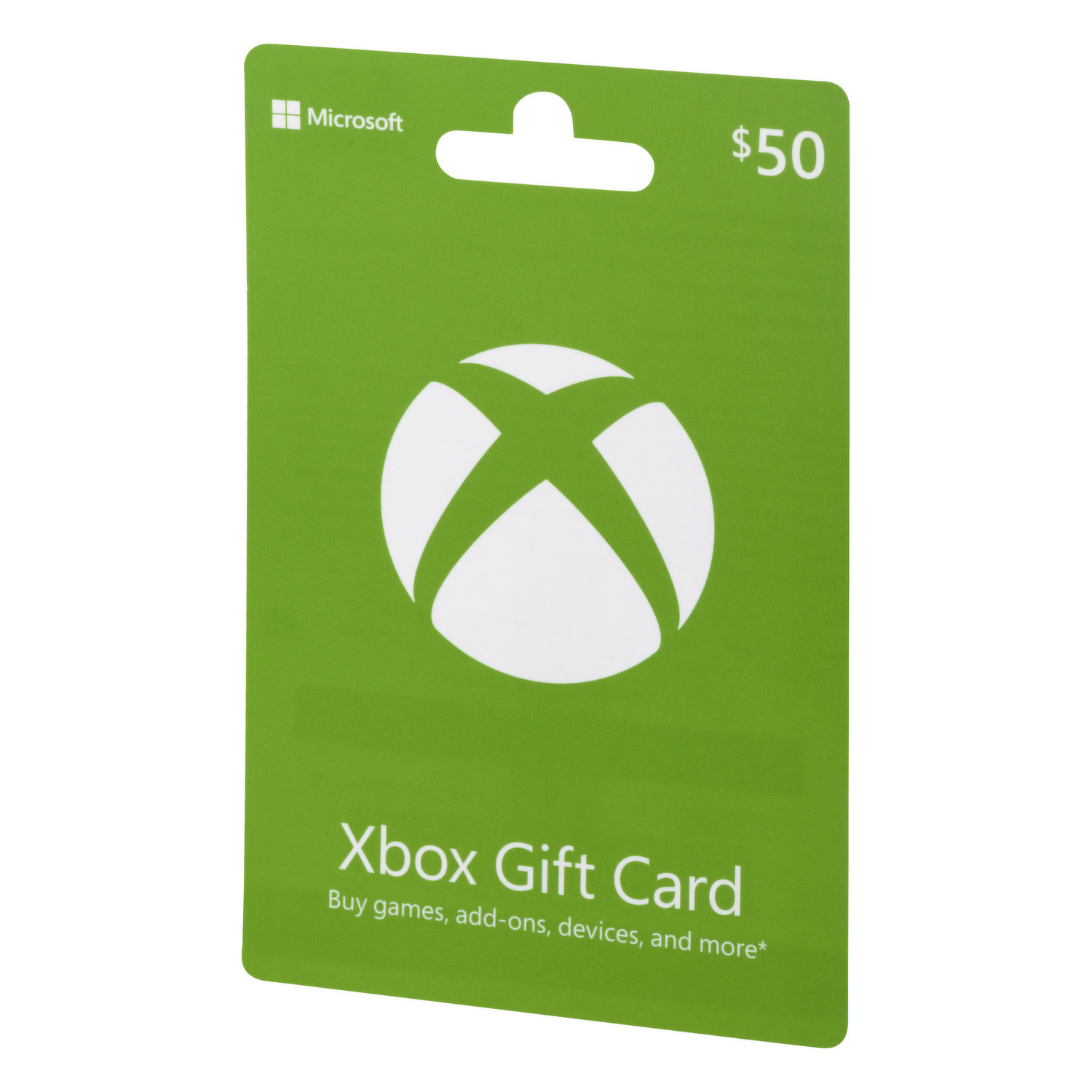 XBox Gift Card, Xbox, $50