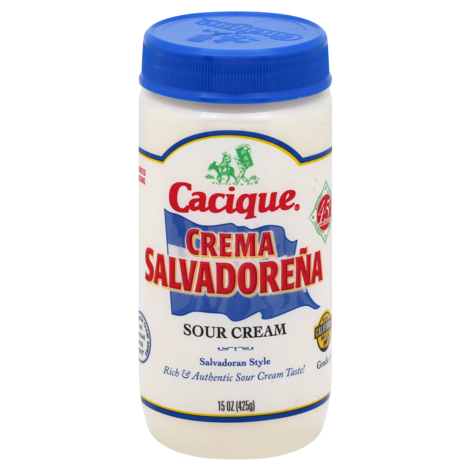 Cacique Sour Cream, Salvadoran Style - FRESH by Brookshire's