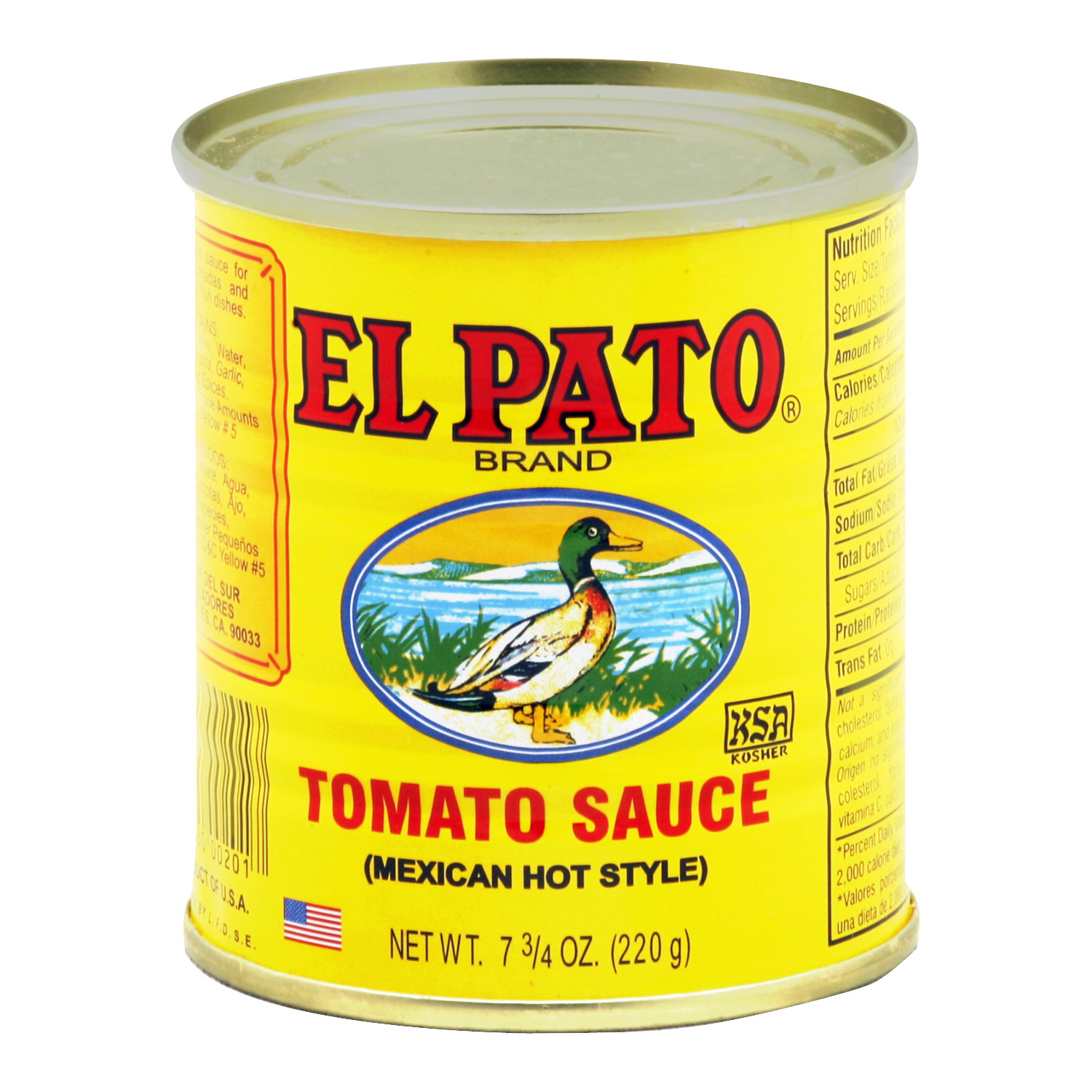 El Pato Tomato Sauce, Mexican Hot Style