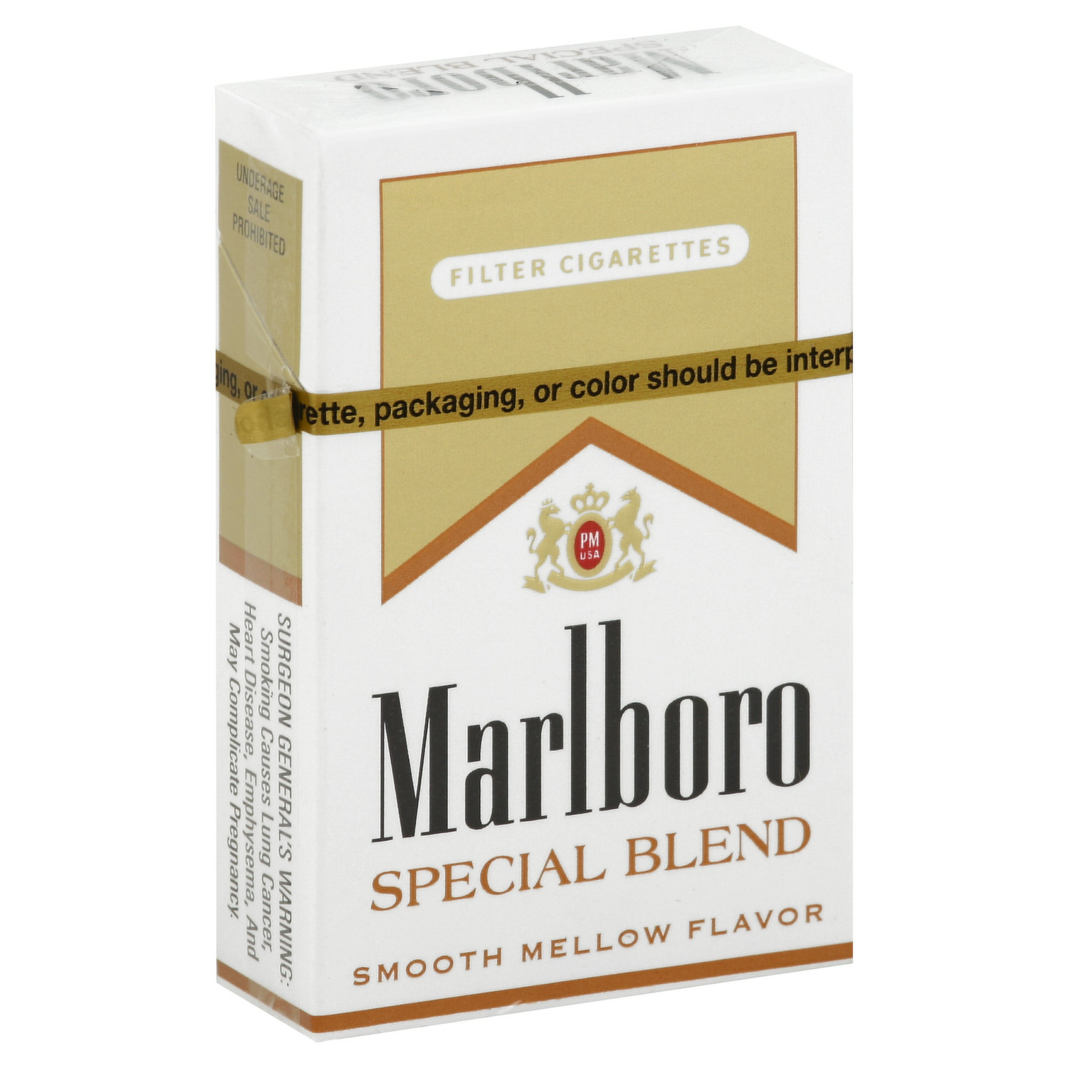 Marlboro Filter Cigarettes, Silver Pack, Mellow Flavor, Cigarettes