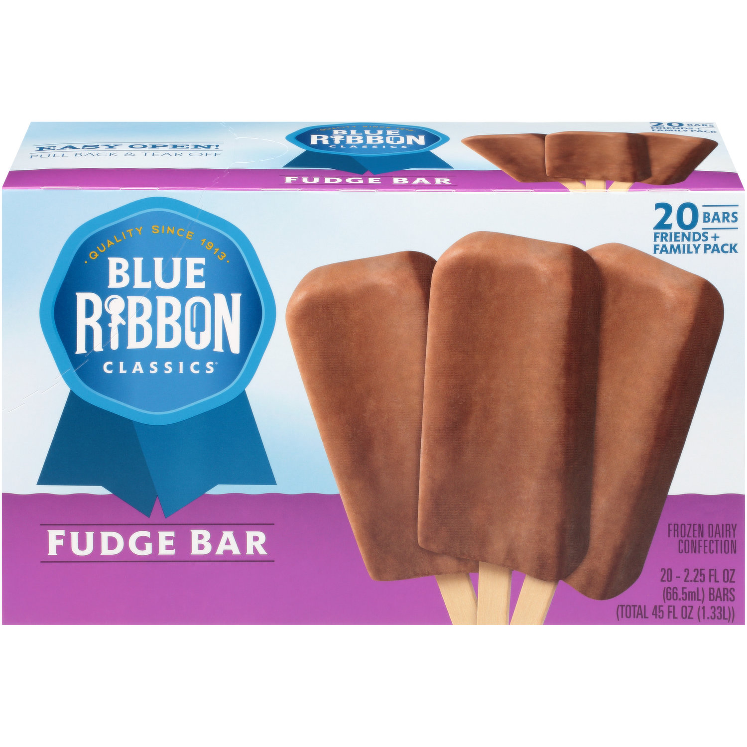 Blue Ribbon Frozen Dairy Dessert, Strawberry Shortcake
