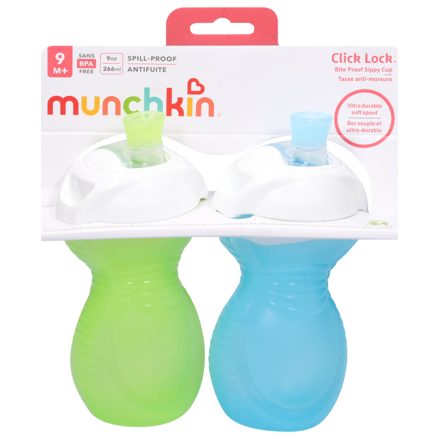 Munchkin Straw Cup, Flip, Click Lock, 12+ Months