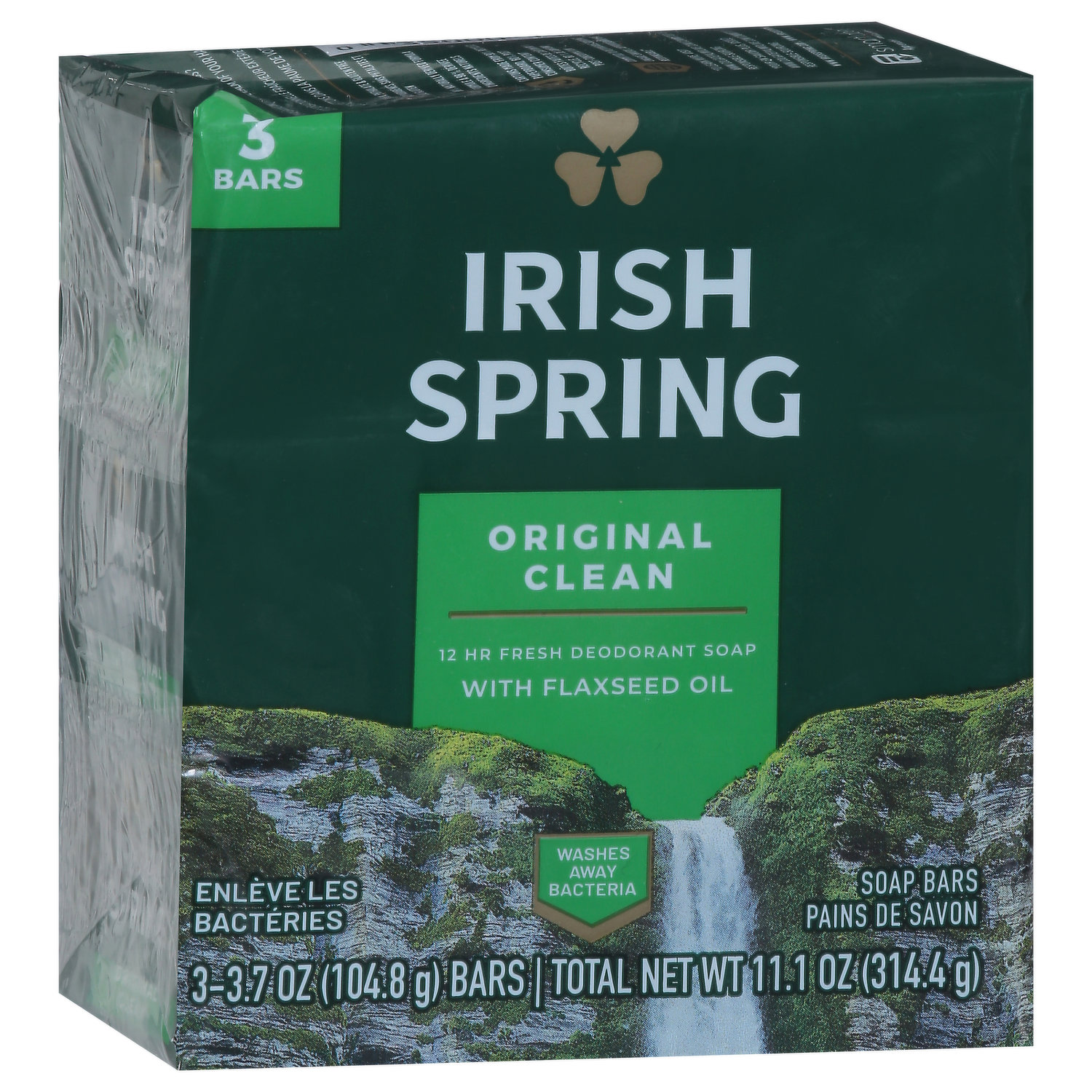 Pure-Aid Pure Spring Original Bar Soap (Compare to Irish Spring