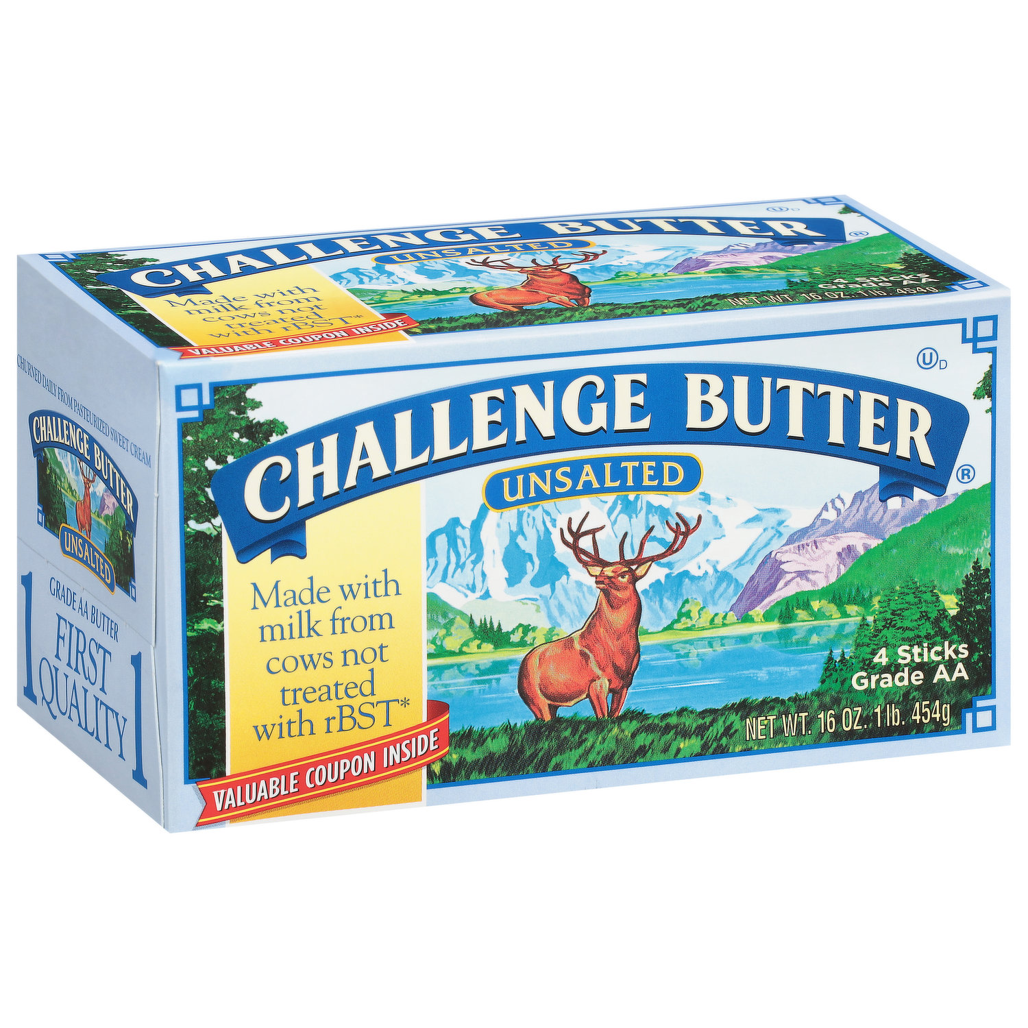 Challenge Butter Butter, Unsalted, Sticks