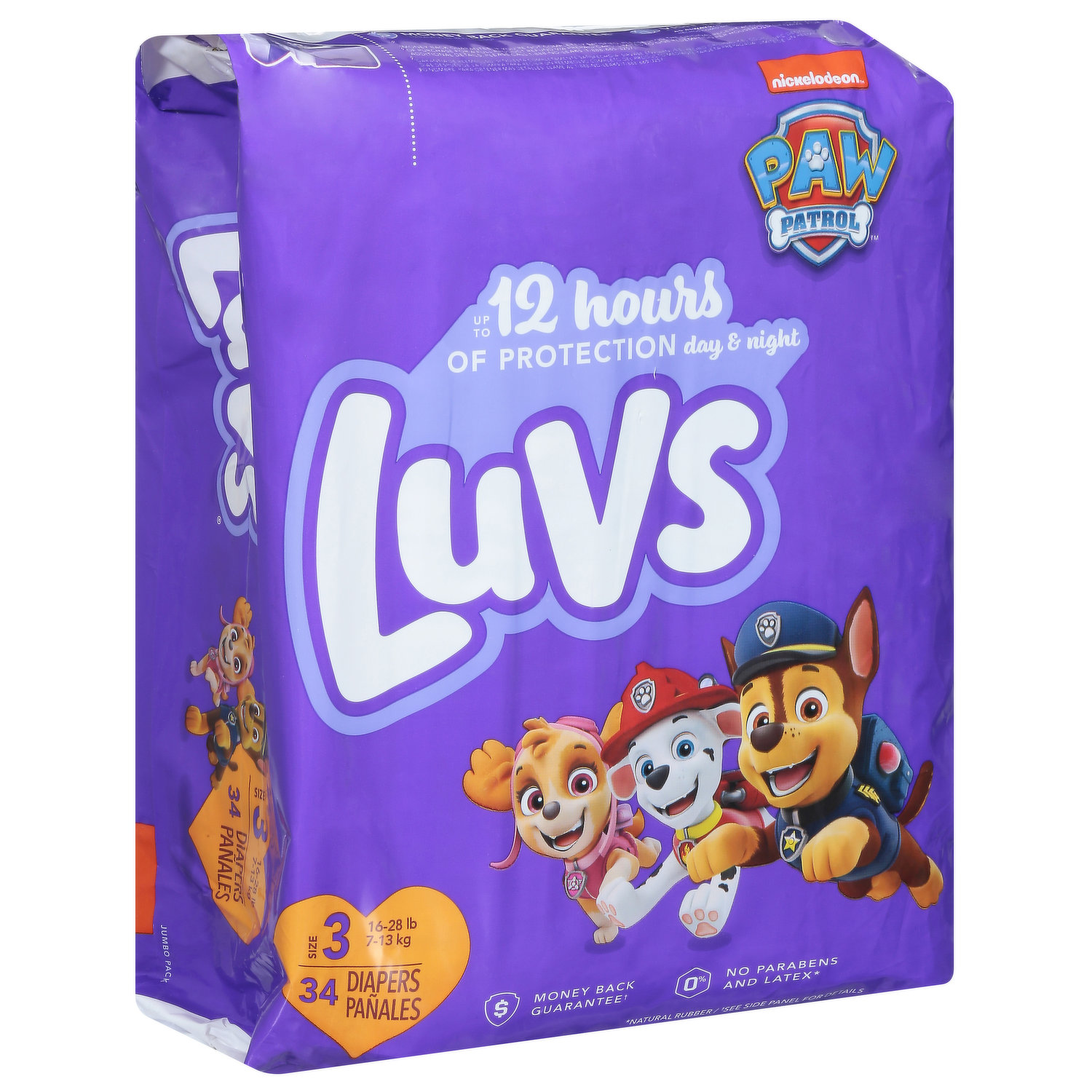 Lovies Premium Nappy Pants Sizes 3-6