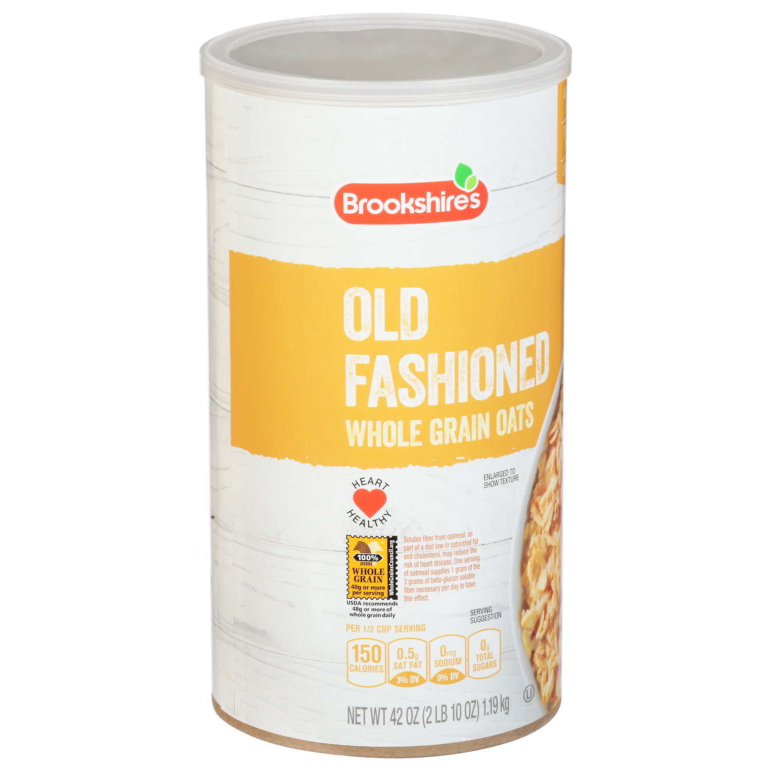 Old Fashioned Premium USA Grade Traditional Whole Grain Oats, 50 Pound Bulk  Case