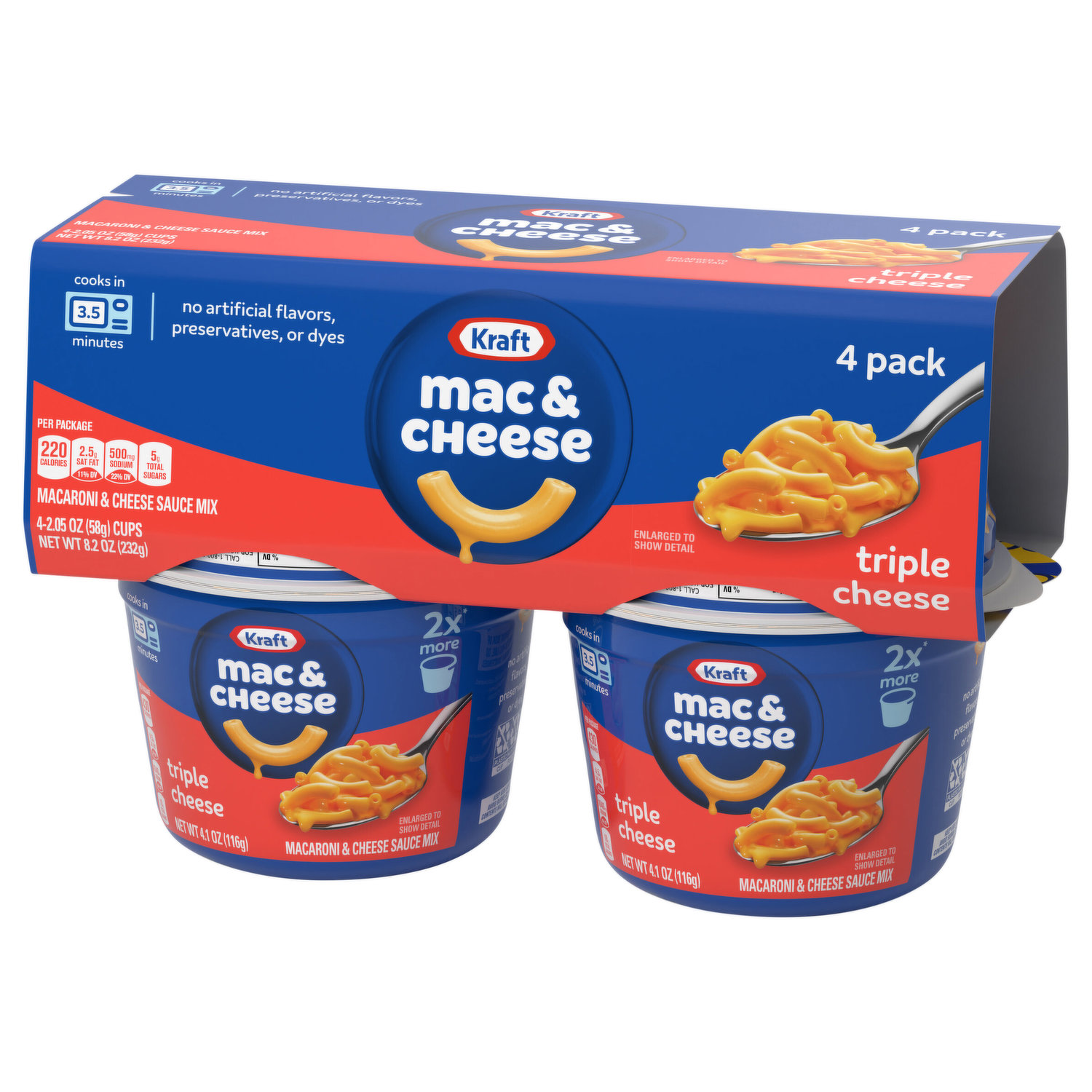 Kraft Mac & Cheese Dinner Spirals - 5.5 oz box