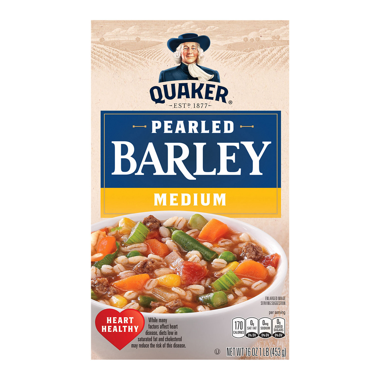 Quaker Barley, Medium, Pearled