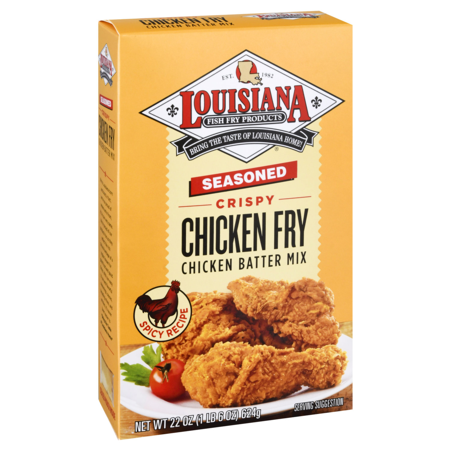 Breading / Batters : Louisiana Fish Fry Seasoned Fish Fry