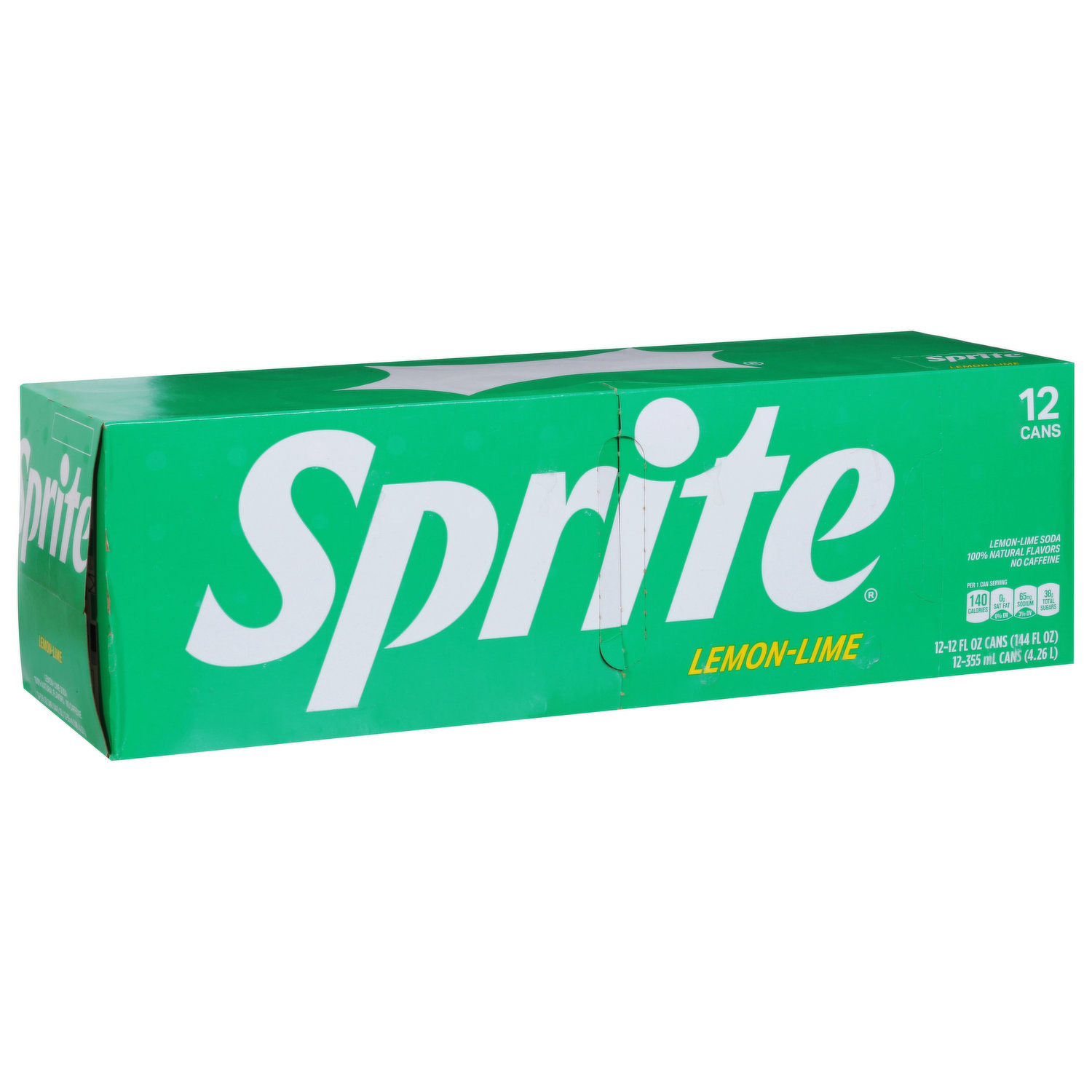 Sprite Soda, Lemon - Lime, 12 Pack